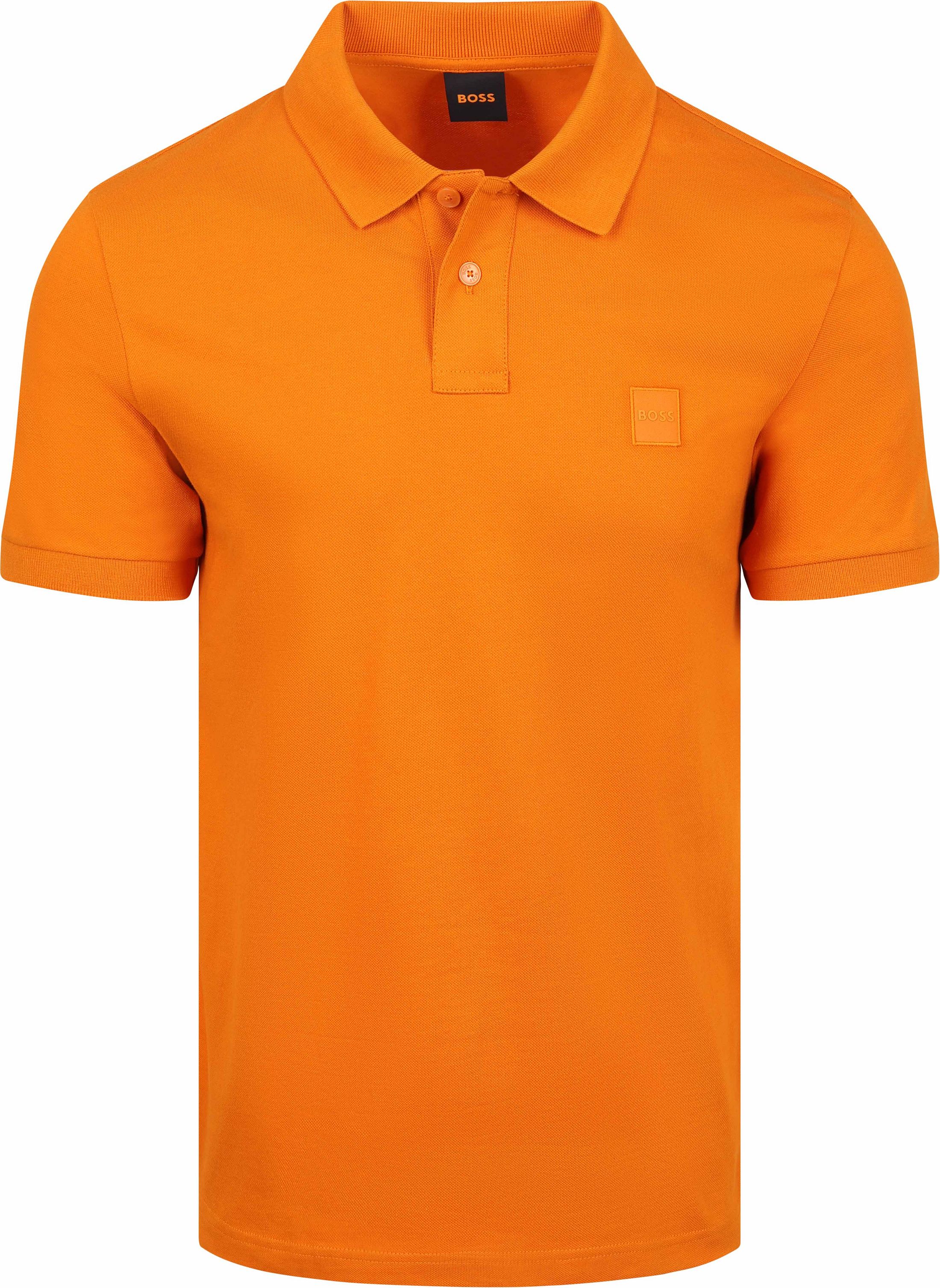 BOSS Polo Pomarańczowy 50507803-890 