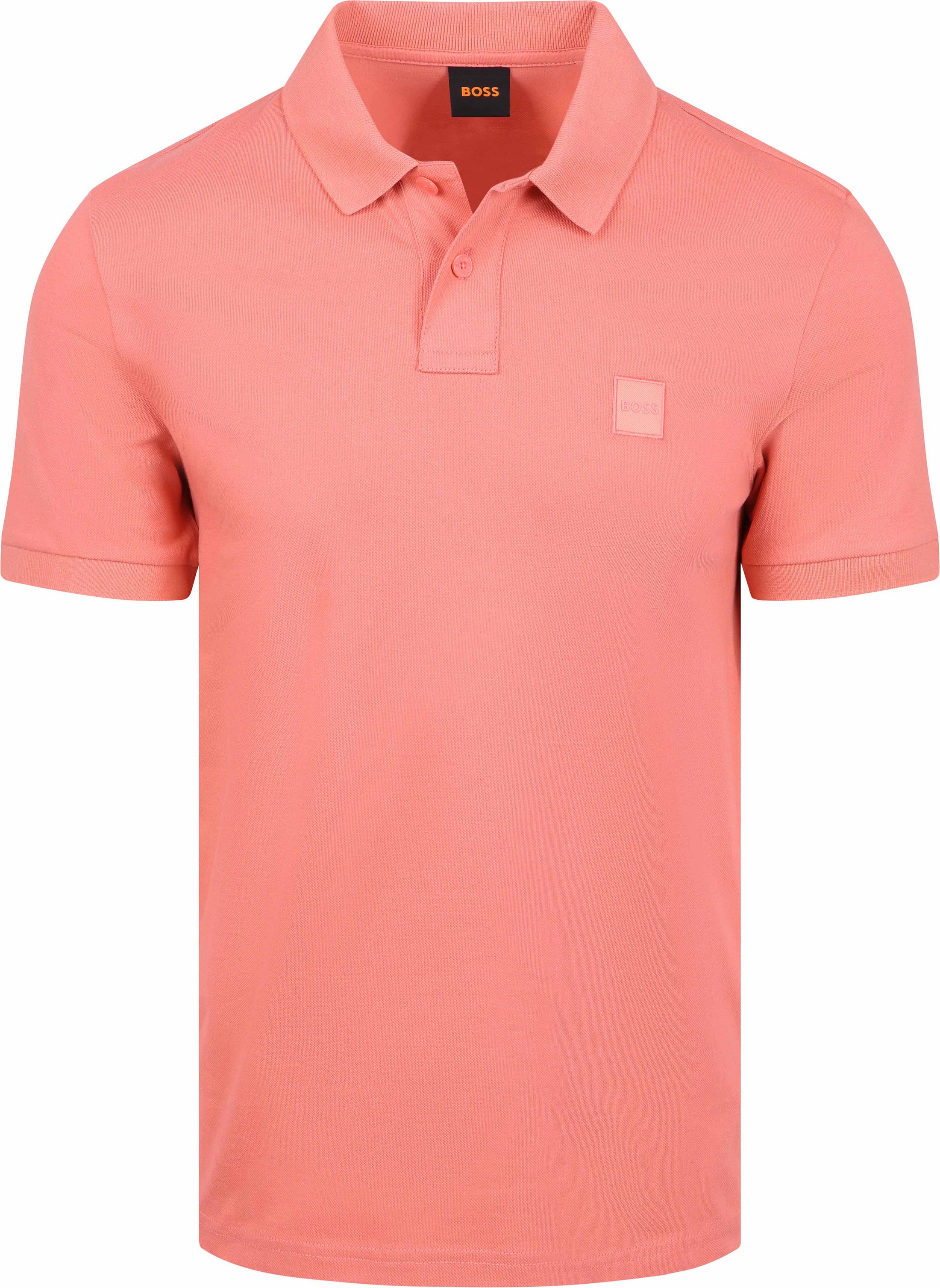 BOSS Polo Różowy 50507803-632 