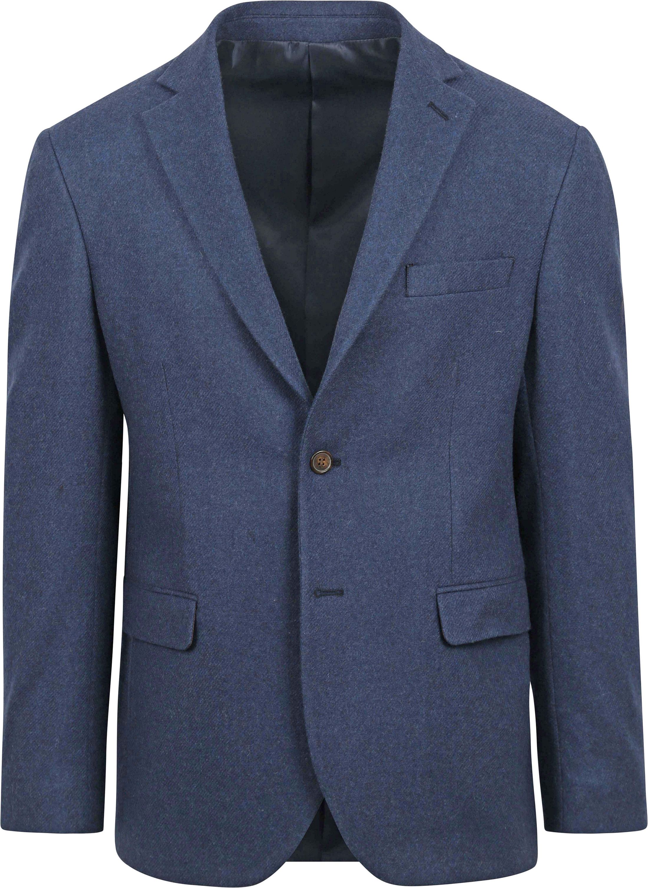 Suitable Chaqueta de traje Azul BL-2BT-PLTWE-AW23-02 