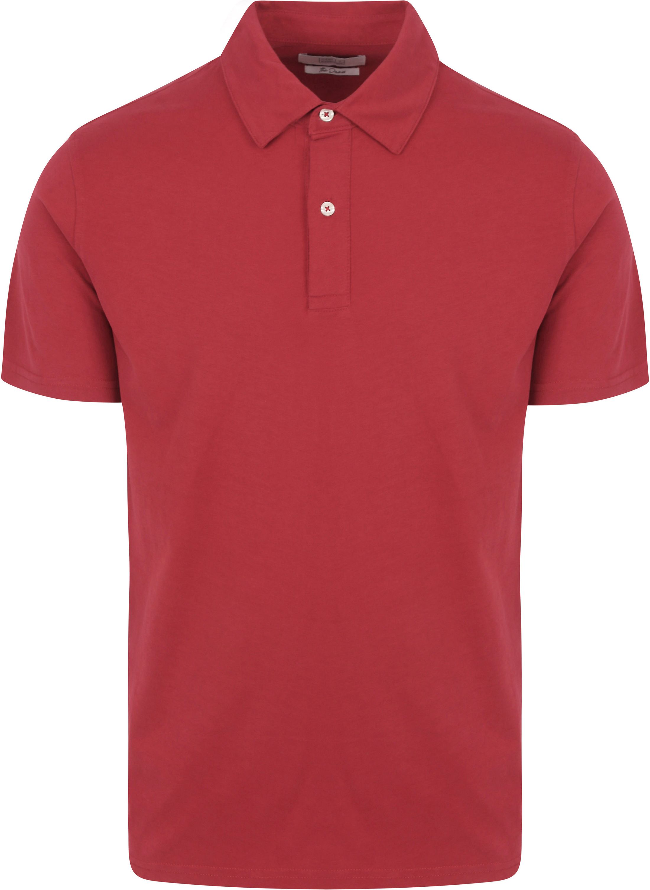 KING Essentials Polo Czerwony KM111050002-R001T 