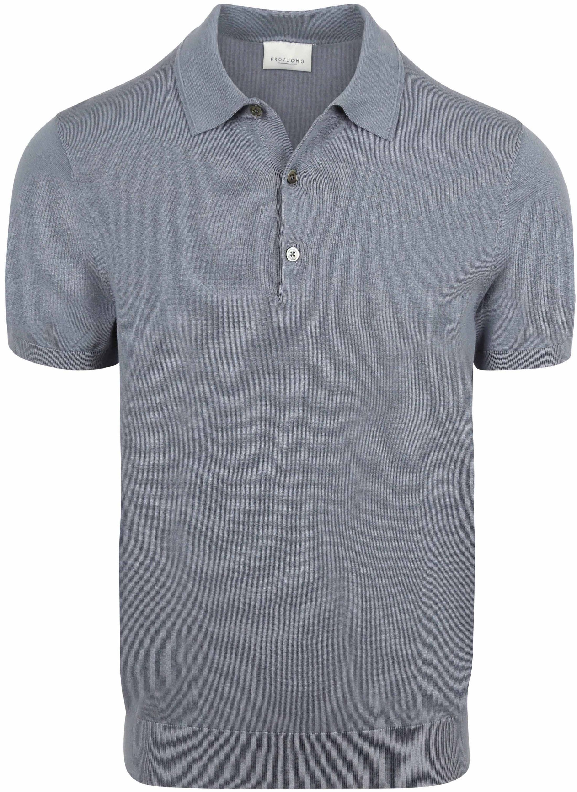 Profuomo Polo Luxury Basic Blå PPXD10007F-M4