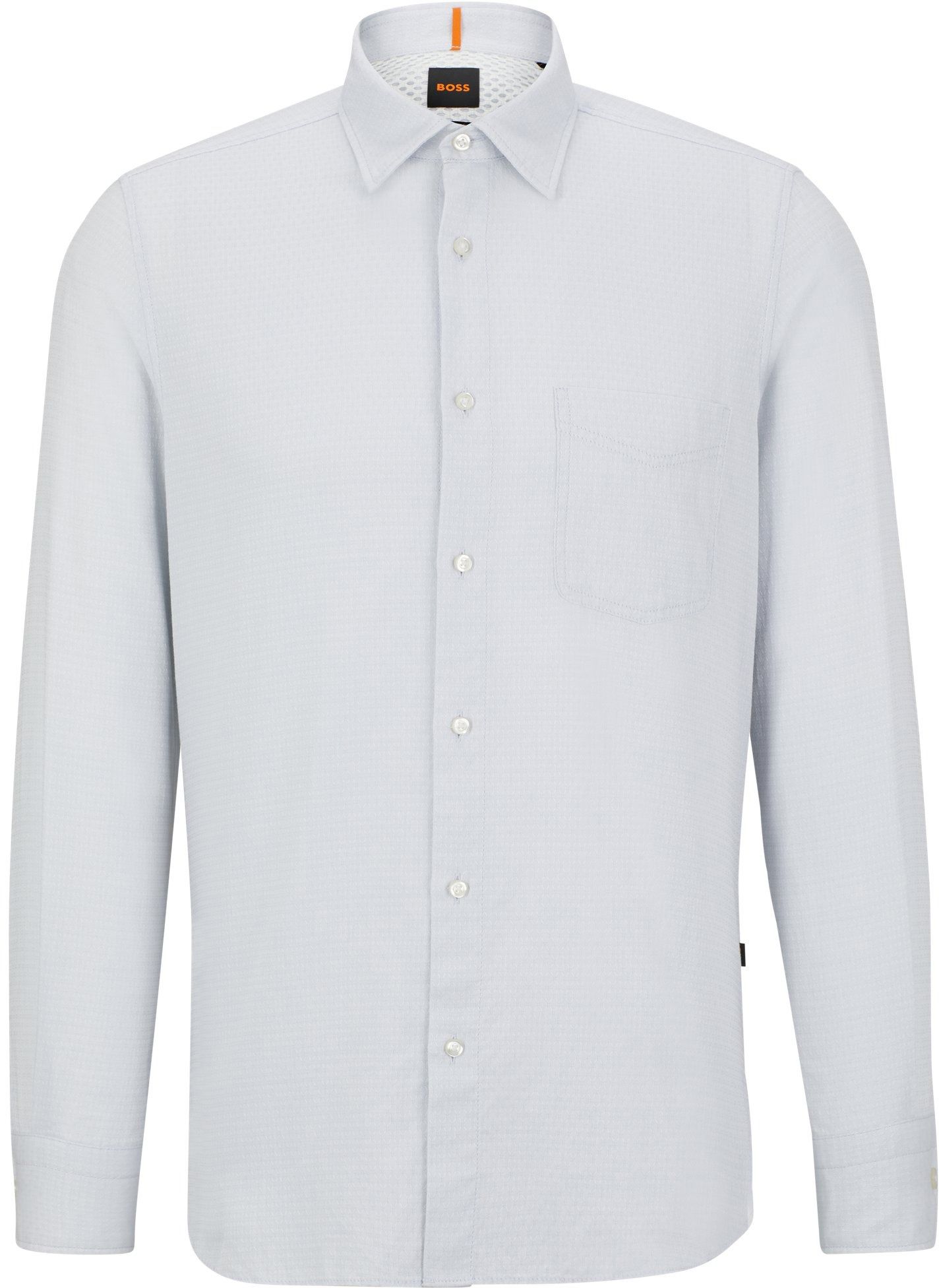 Køb BOSS Remiton Skjorte Lysegrå 50494055-050 | Suitable