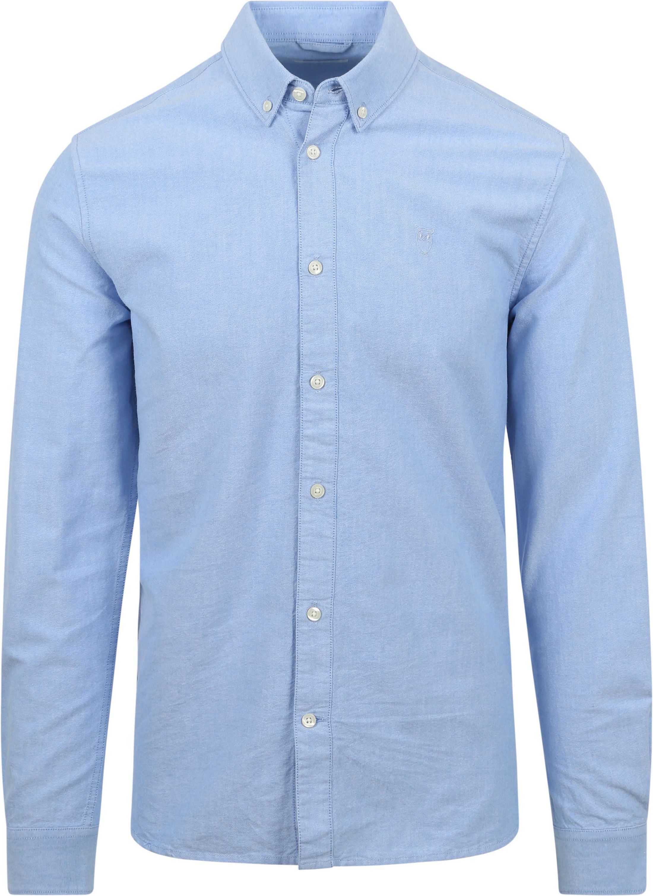 KnowledgeCotton Apparel Camisa Azul claro 1090102 