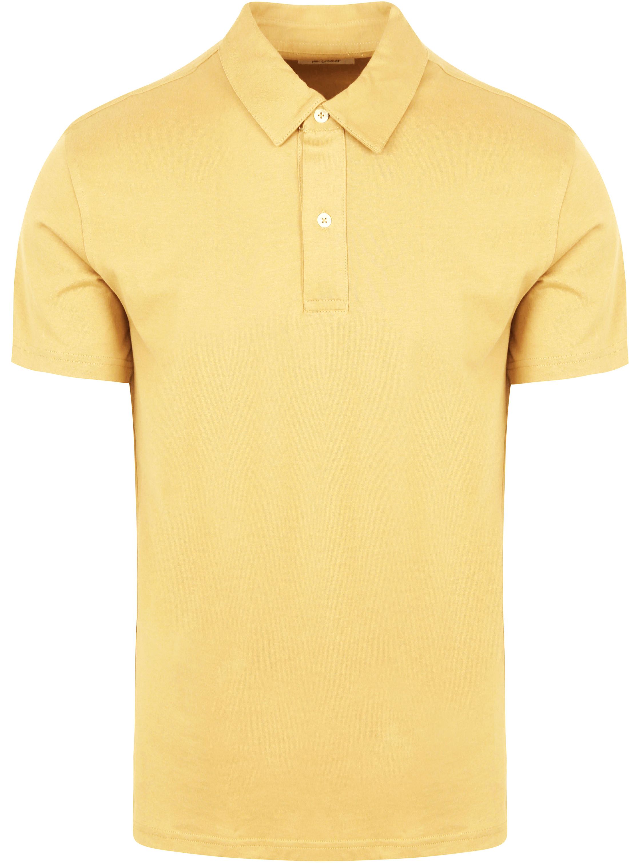 KING Essentials Polo Żółty KM111050002-Y013T 