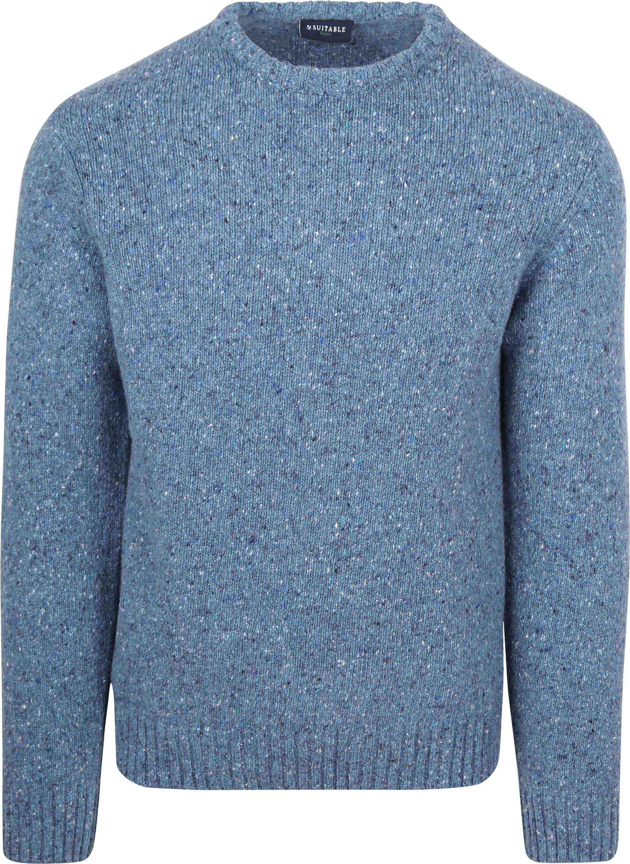 Suitable Sweter Niebieski PU-RSP-TWEEDCR-25.02 