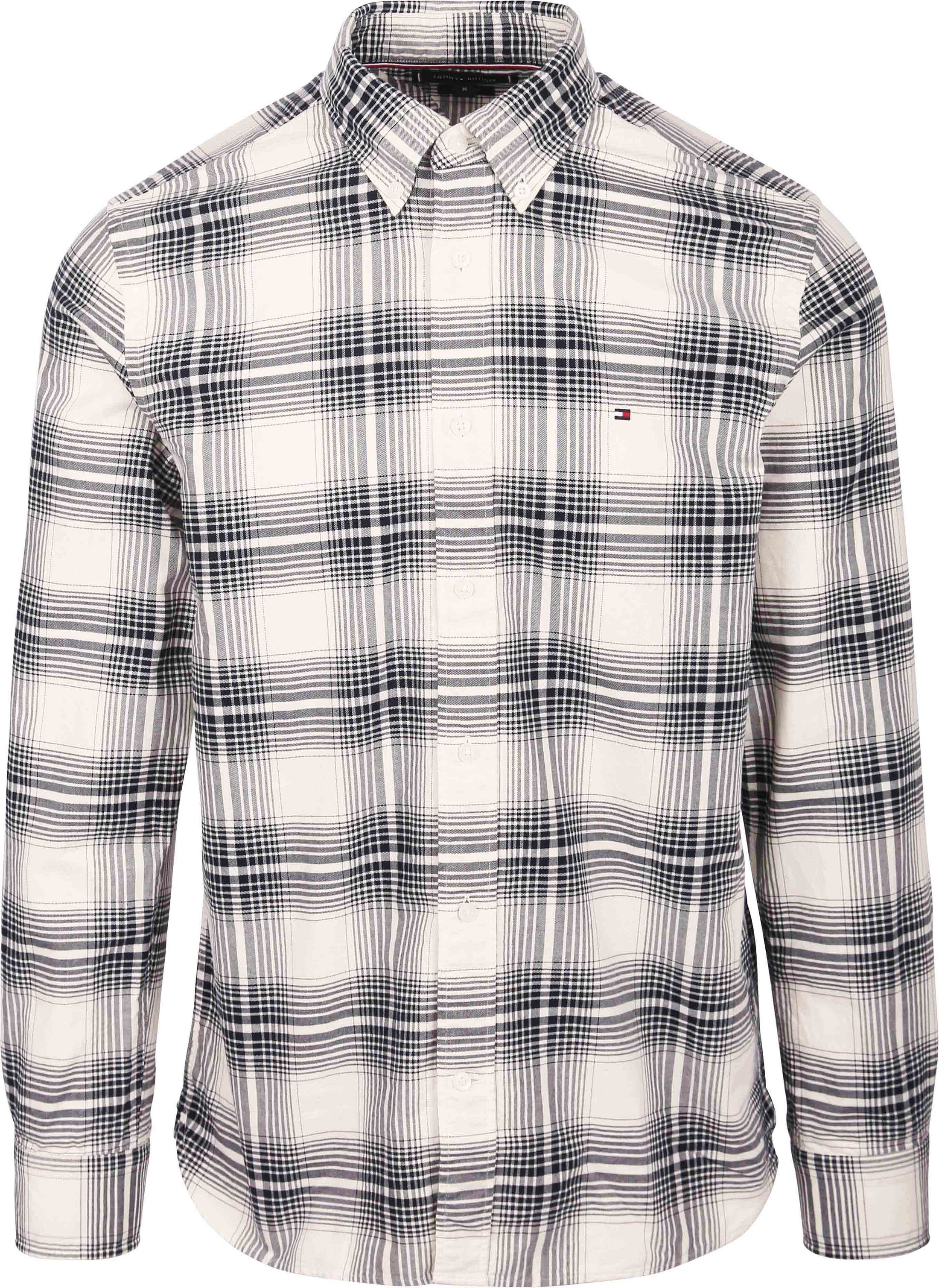 Tommy Hilfiger Oxford Skjorte Rutete Blått MW0MW35816-0MS