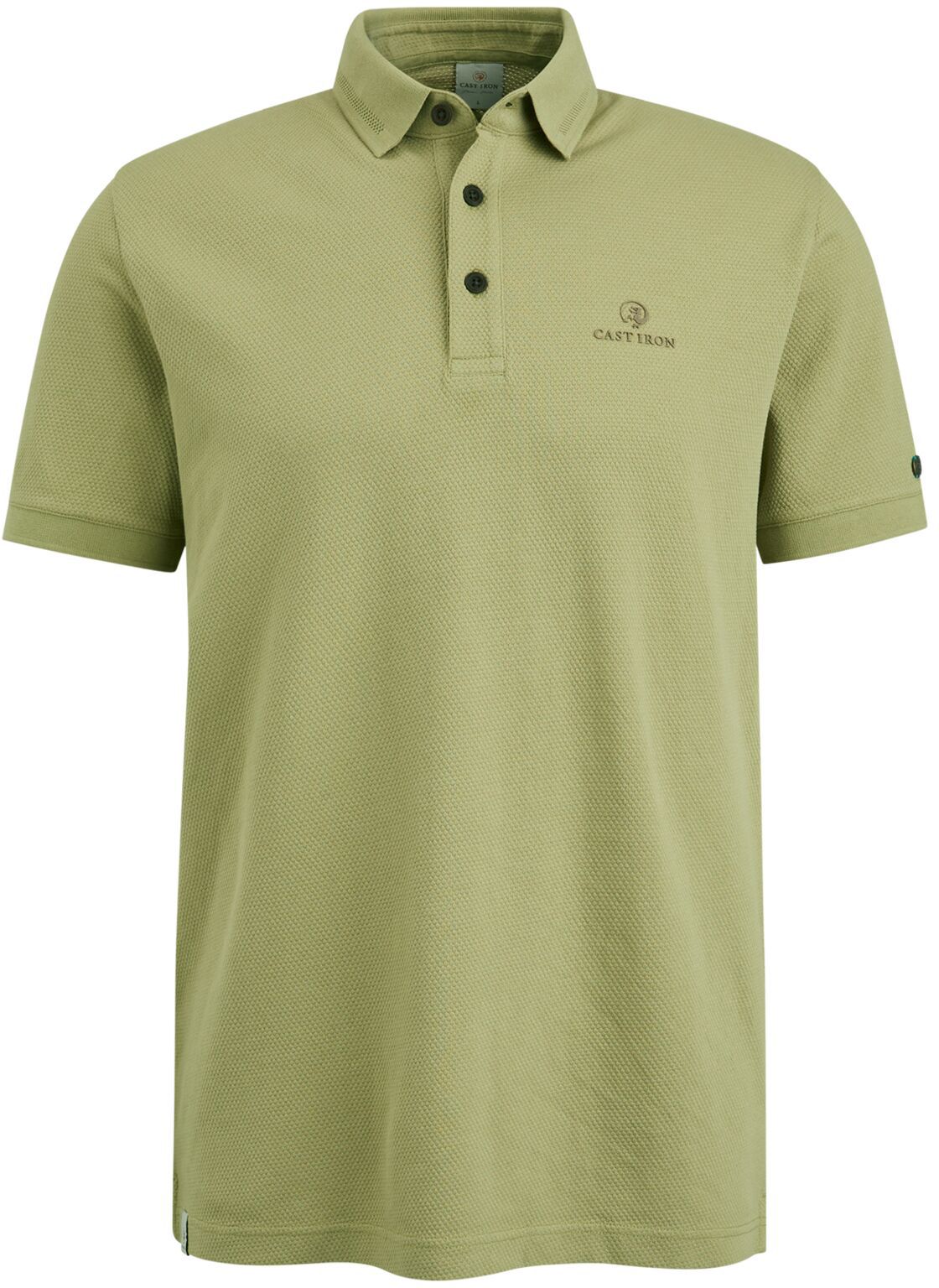 Cast Iron Poloshirt Groen CPSS2304874-6397 kopen | Suitable