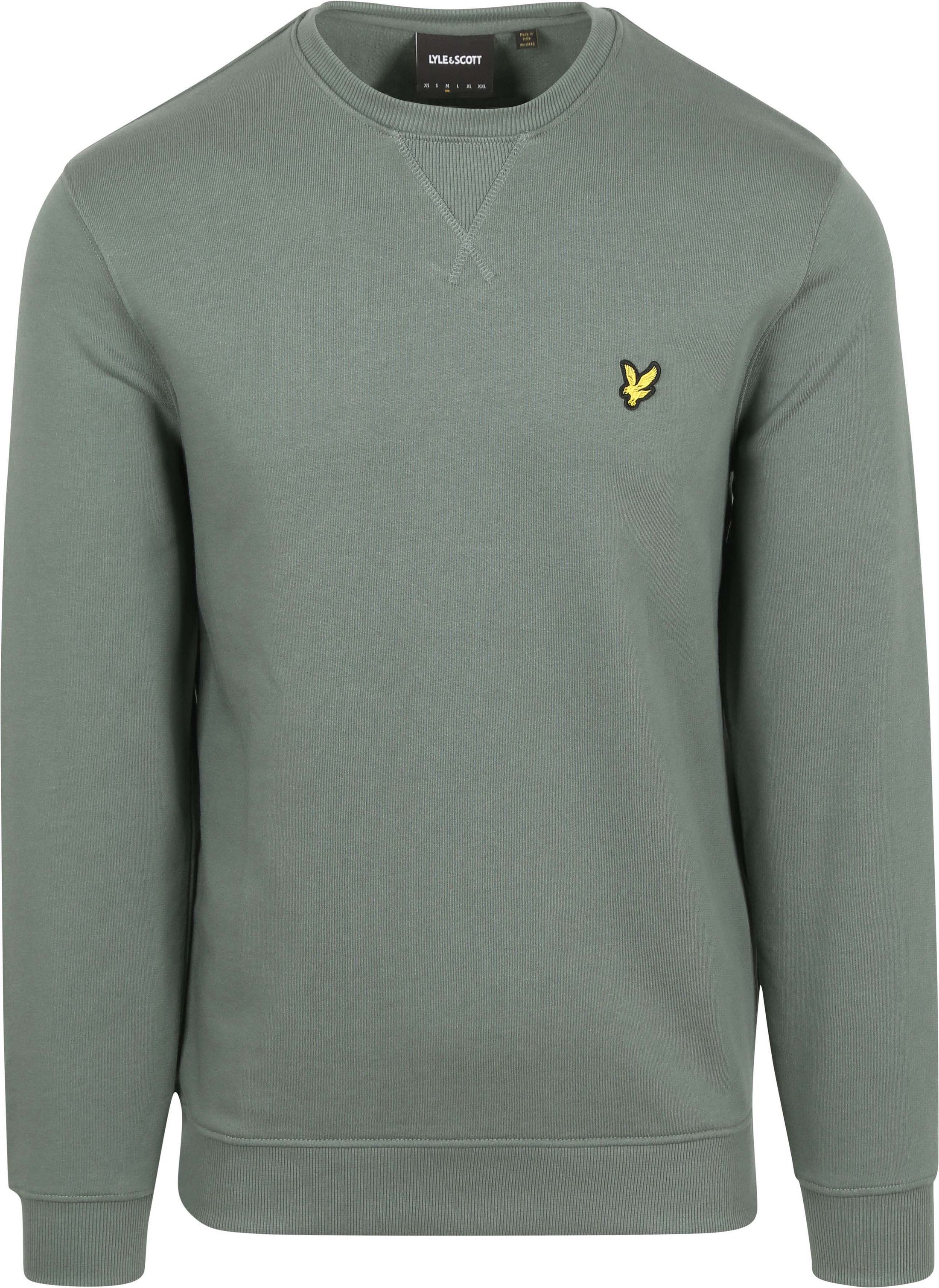 Lyle & Scott Sweater Mercurial Grøn ML424VOG-X583