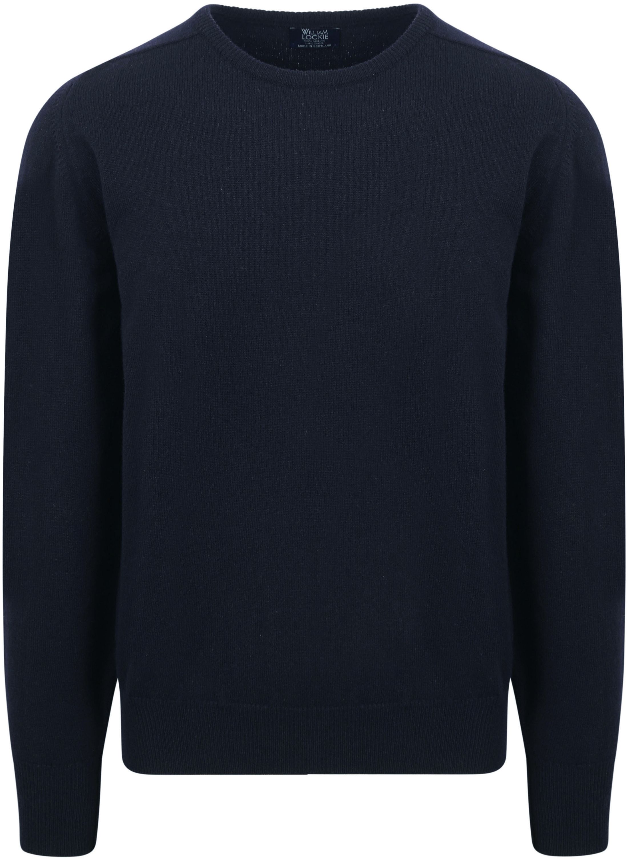 William Lockie Sweter Niebieski 7097DF-11 Navy 