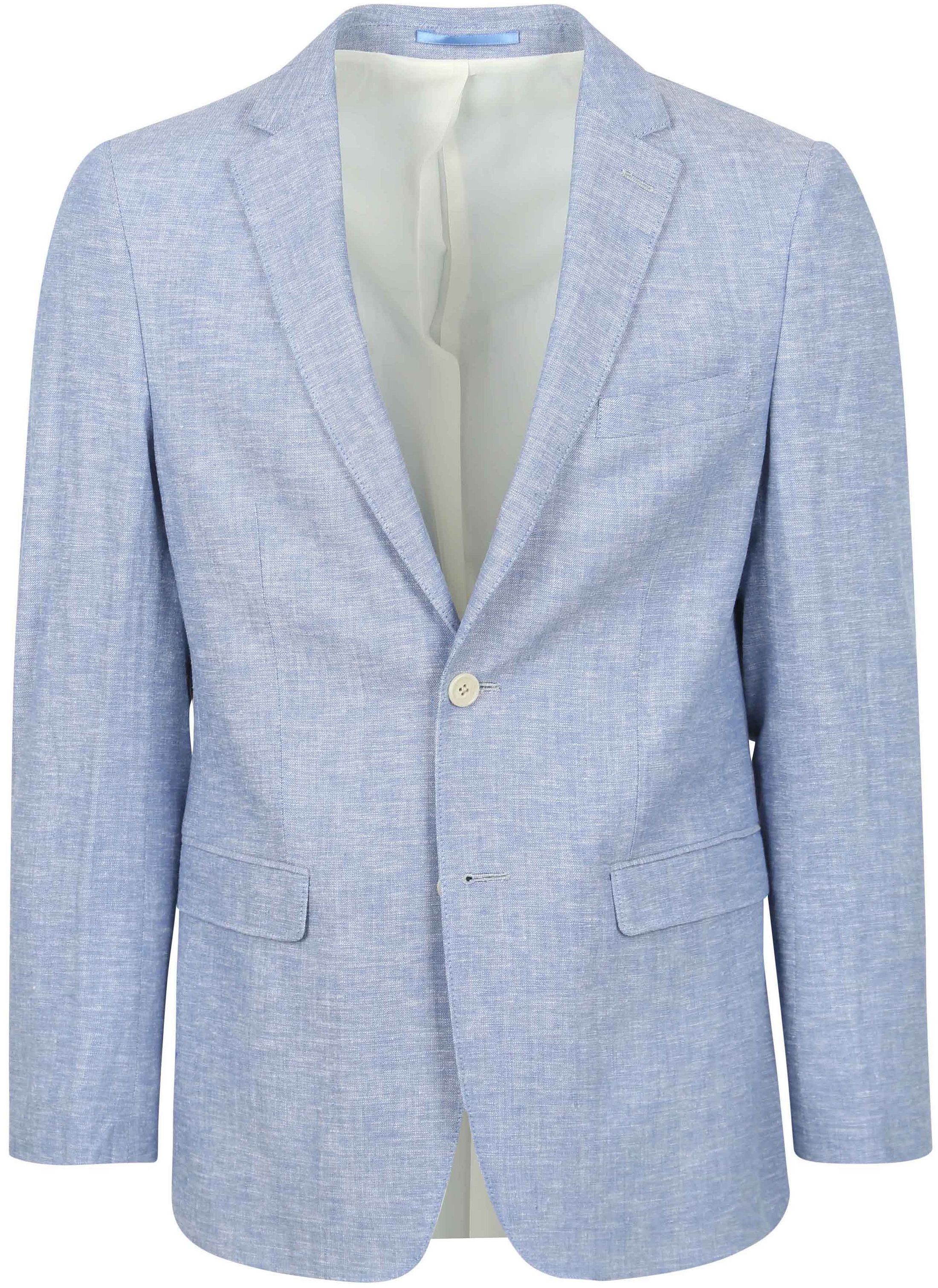 Suitable Blazer Linnen Panama Lichtblauw BL-LINPAN-25.04 L blue kopen | Suitable