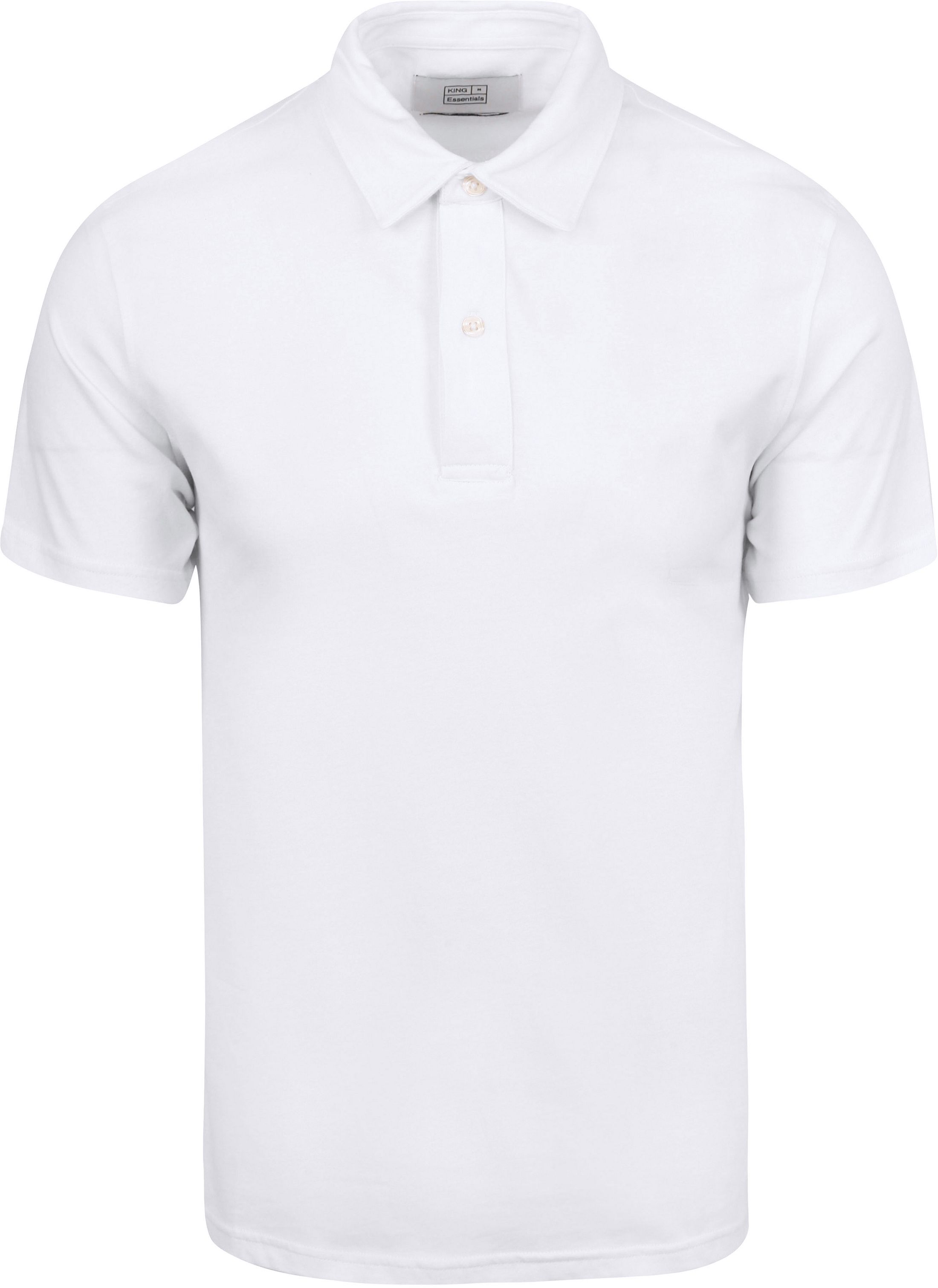 KING Essentials Polo Bianco KM111050002-W001T 