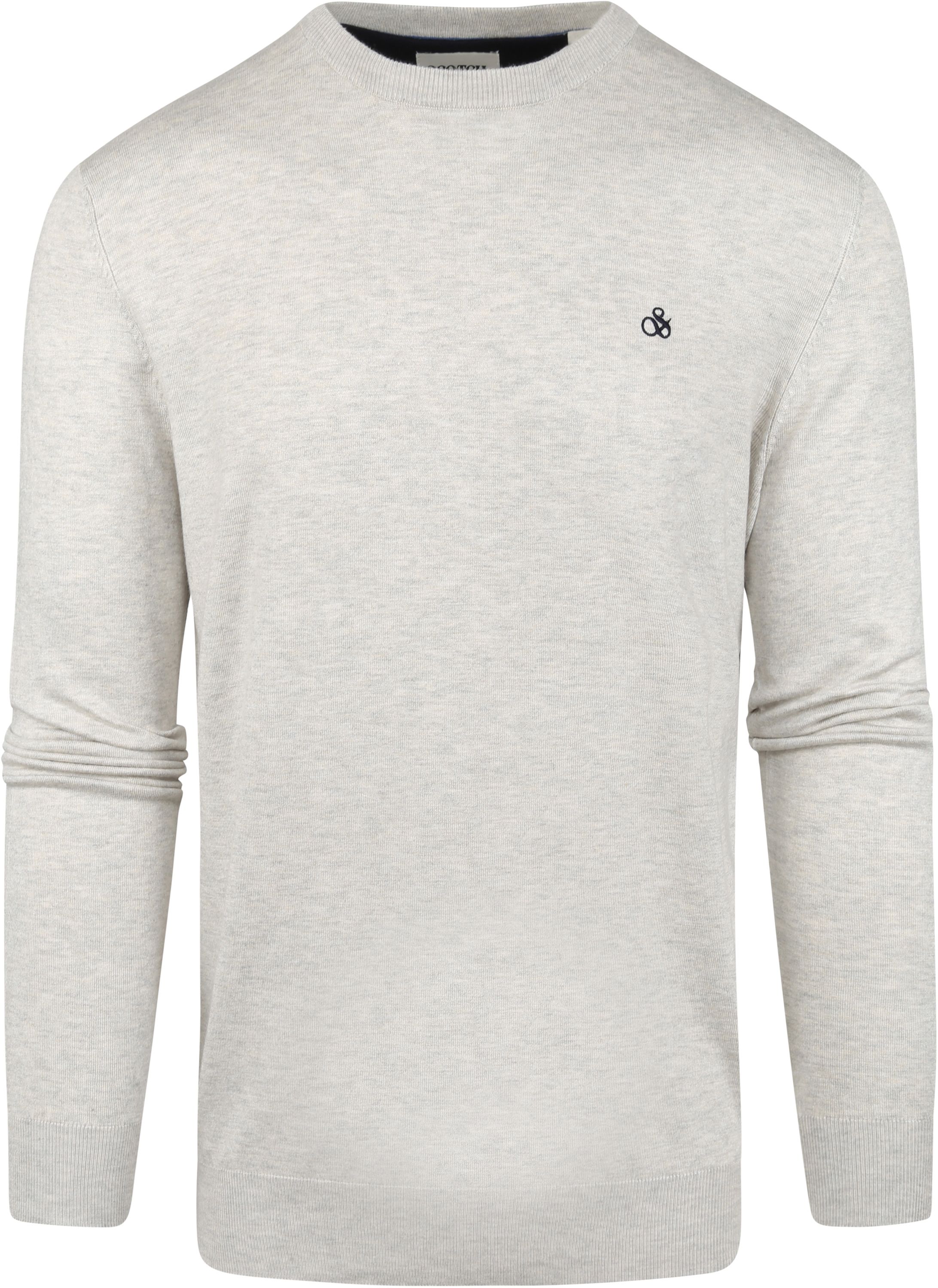 Scotch and Soda Pullover i Benhvid Melange 165322