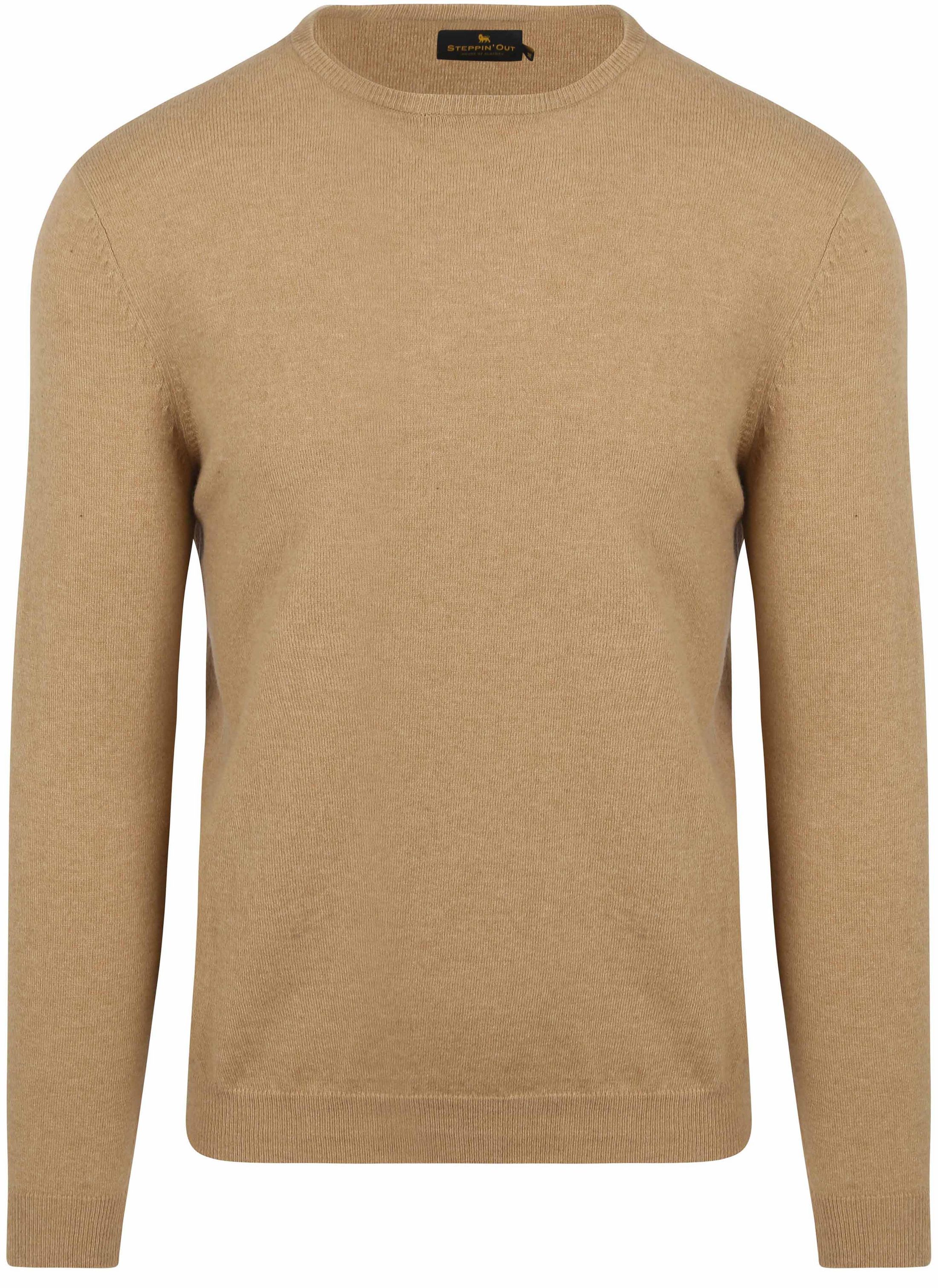 Steppin' Out Genser av Merinoull i Beige SM1202.0003-3201