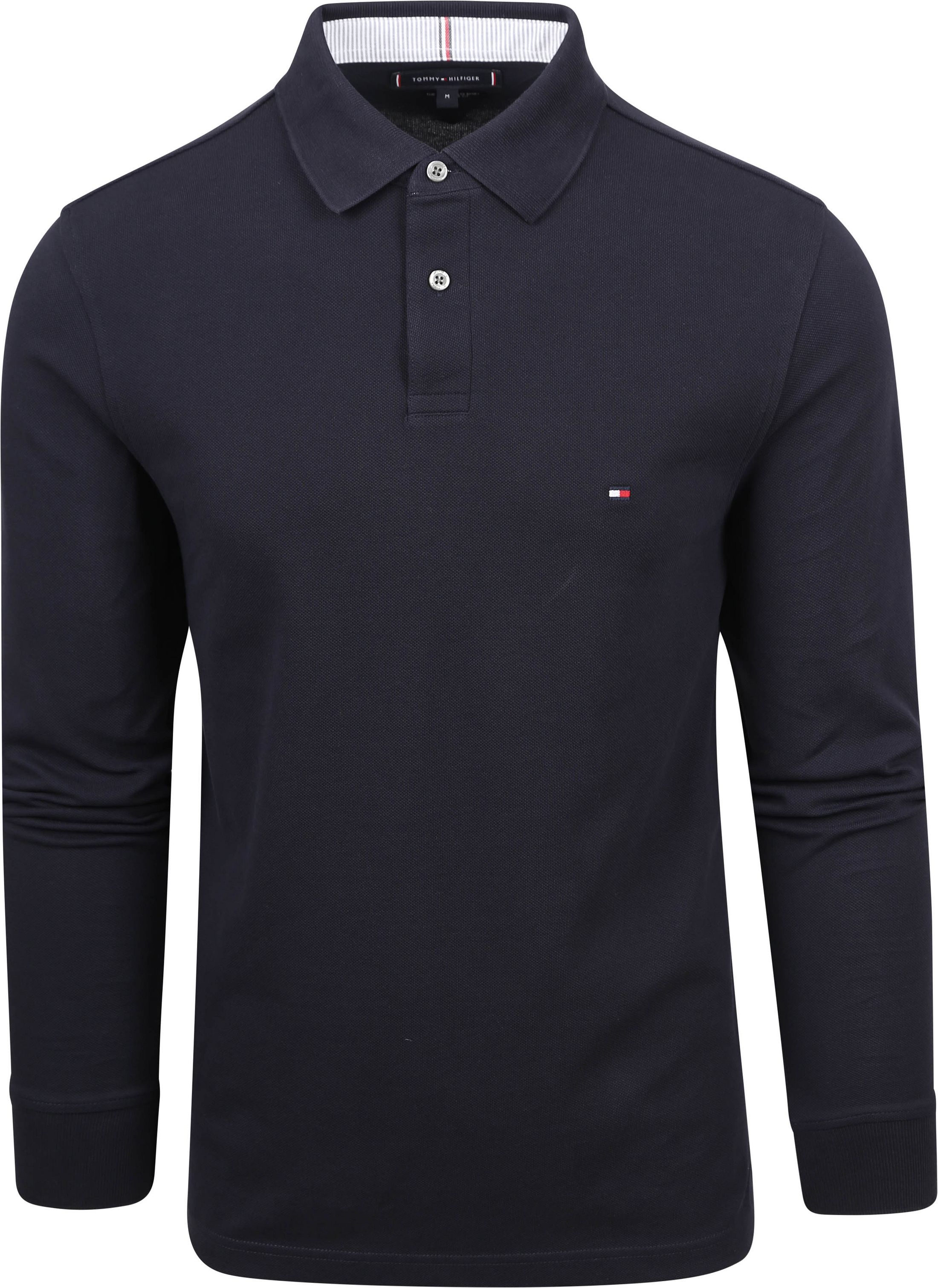 Tommy Hilfiger Polo Shirt Long Sleeve Navy order online | MW0MW20183-DW5 | Suitable Portugal