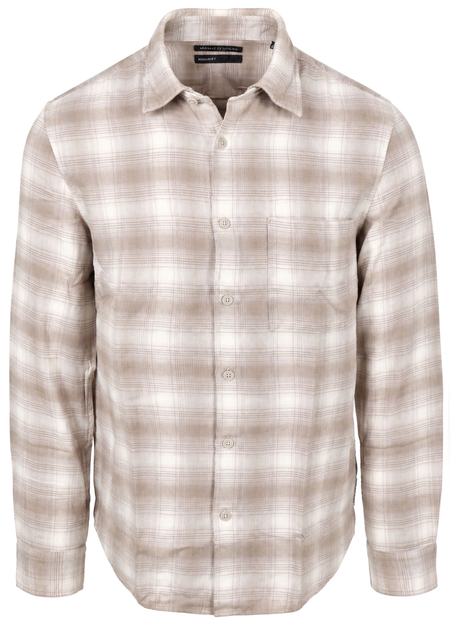 Marc O'Polo Hemd Kariert Beige kaufen | 5000011899-2229 | Suitable