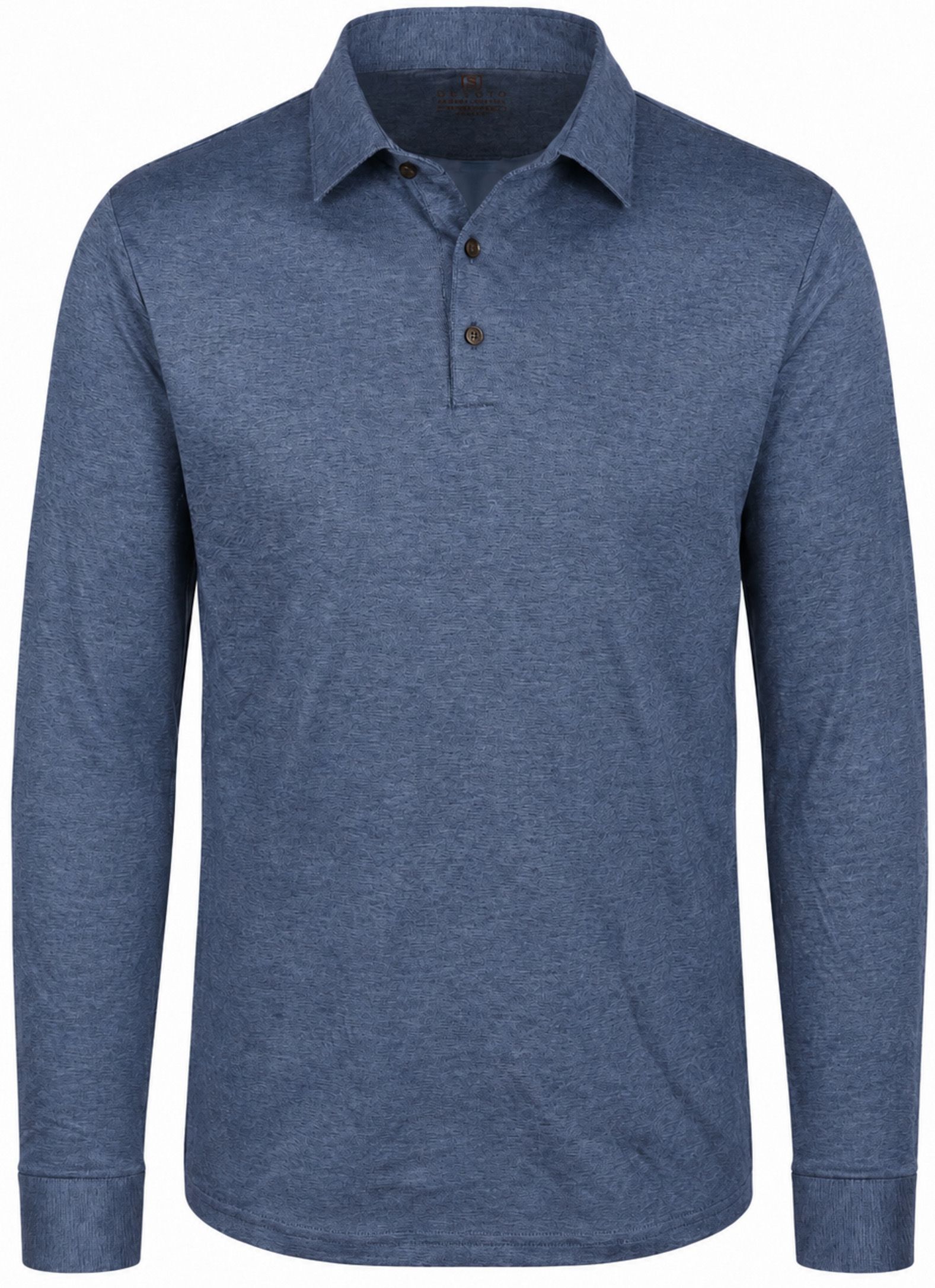 Desoto Longsleeve Poloshirt Essential Blau 87018-41-501 kaufen | Suitable