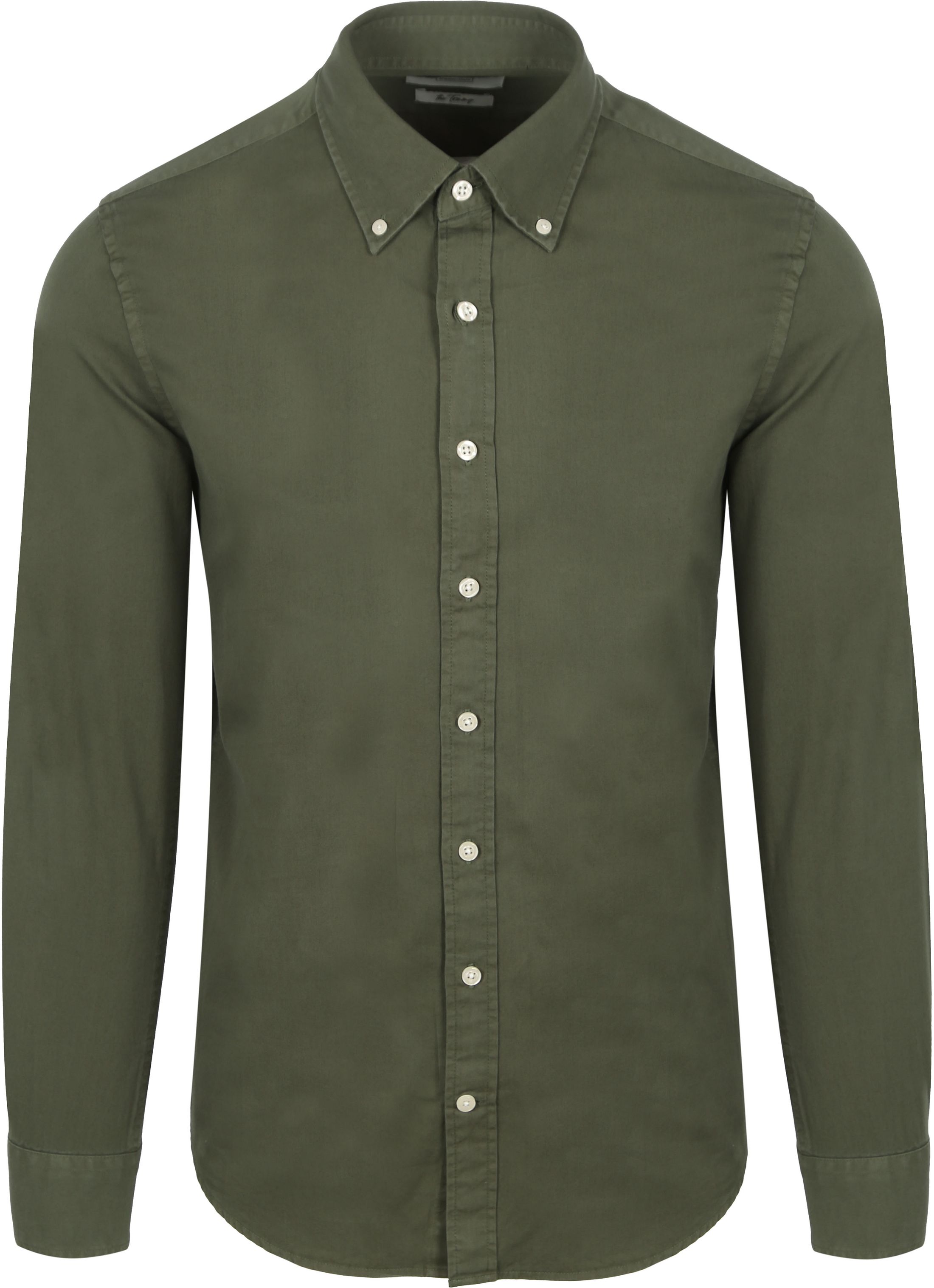 King Essentials The Tommy Skjorte Olivengrøn SH-TOMMY-KING-THYME