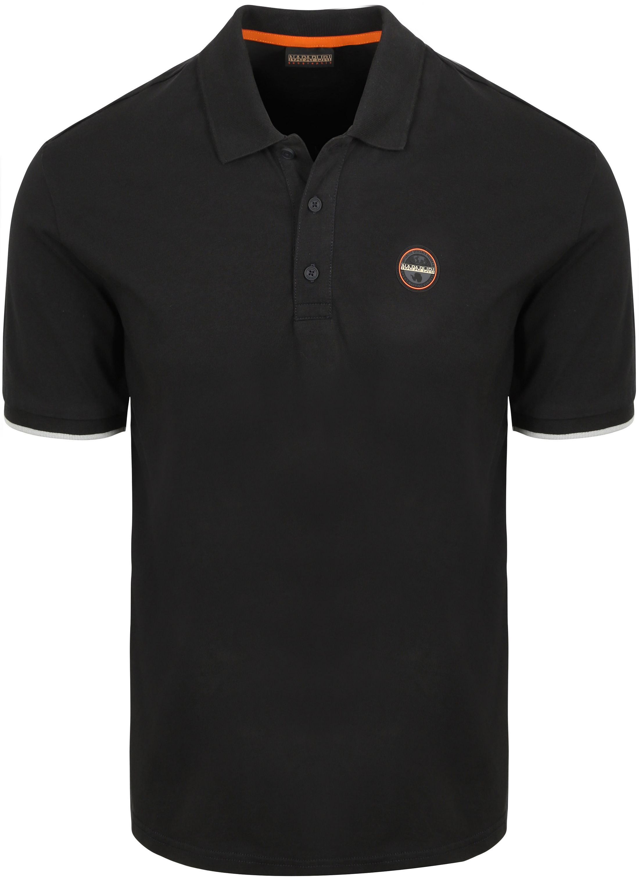 Napapijri Polo E-Badge Noir NP0A4GAC9411 commander en ligne | Suitable