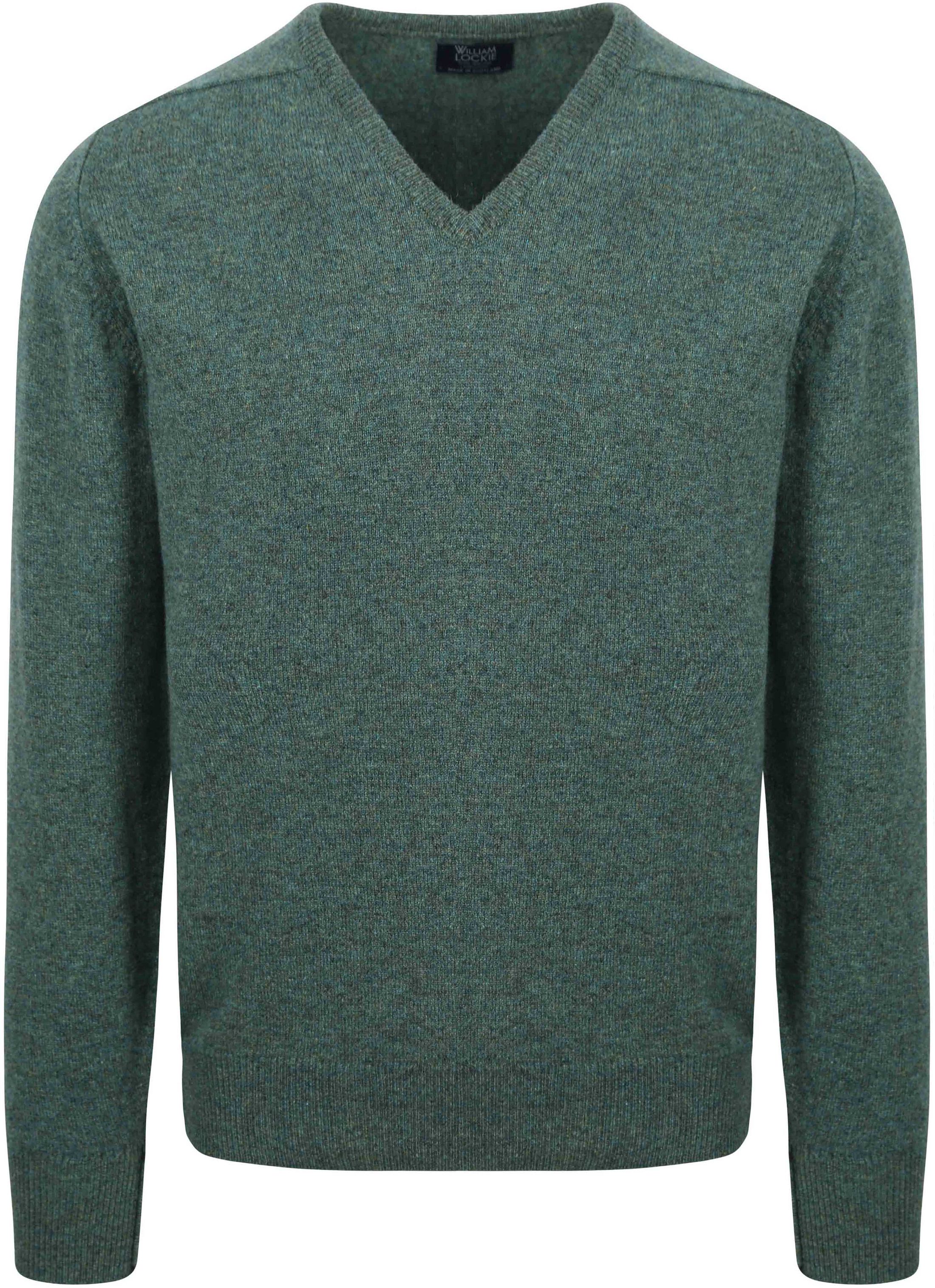 William Lockie Sweter Ciemnozielony 7092DF-Moorland 