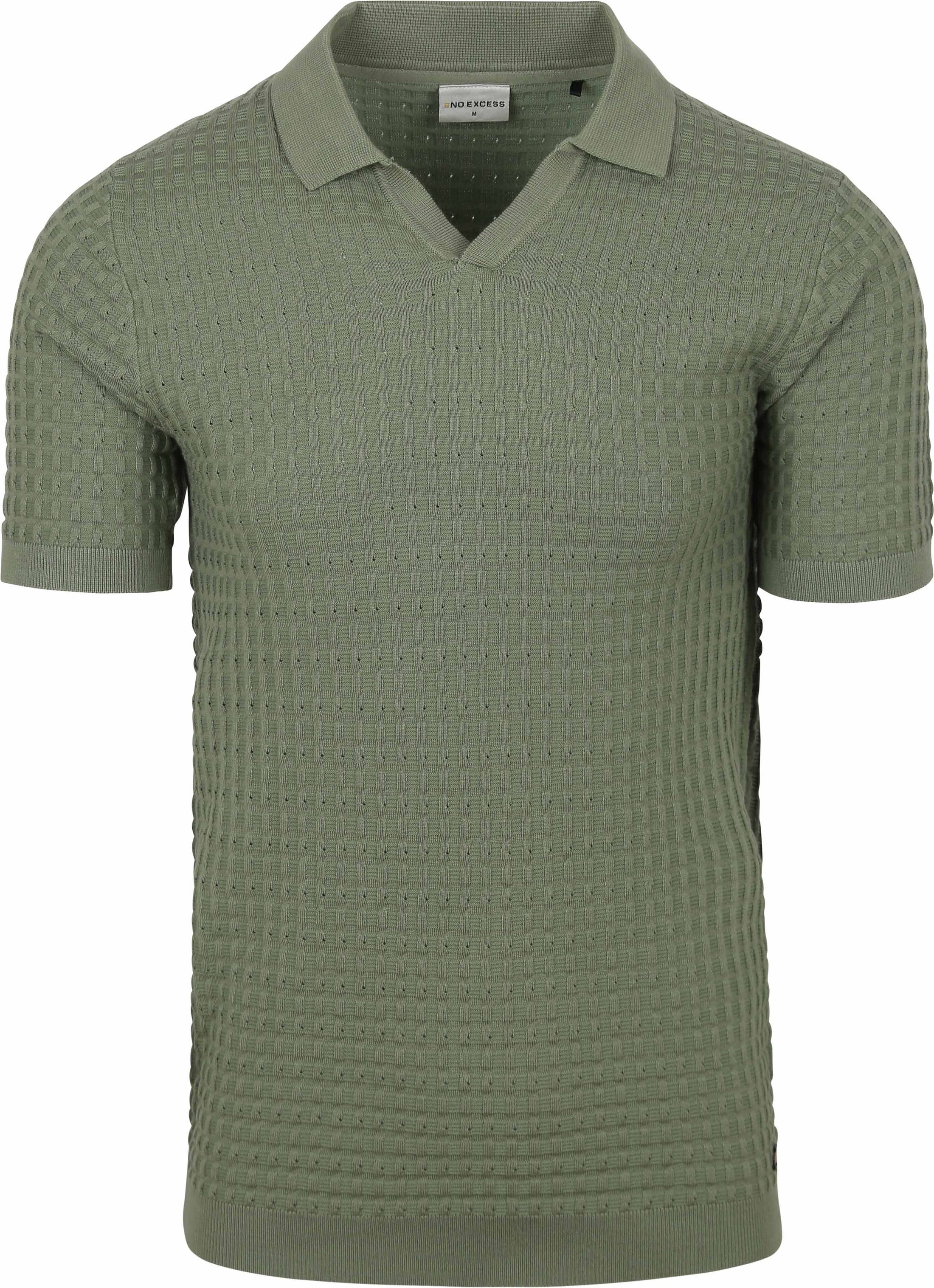 No Excess Polo Zielony 27230363-050 
