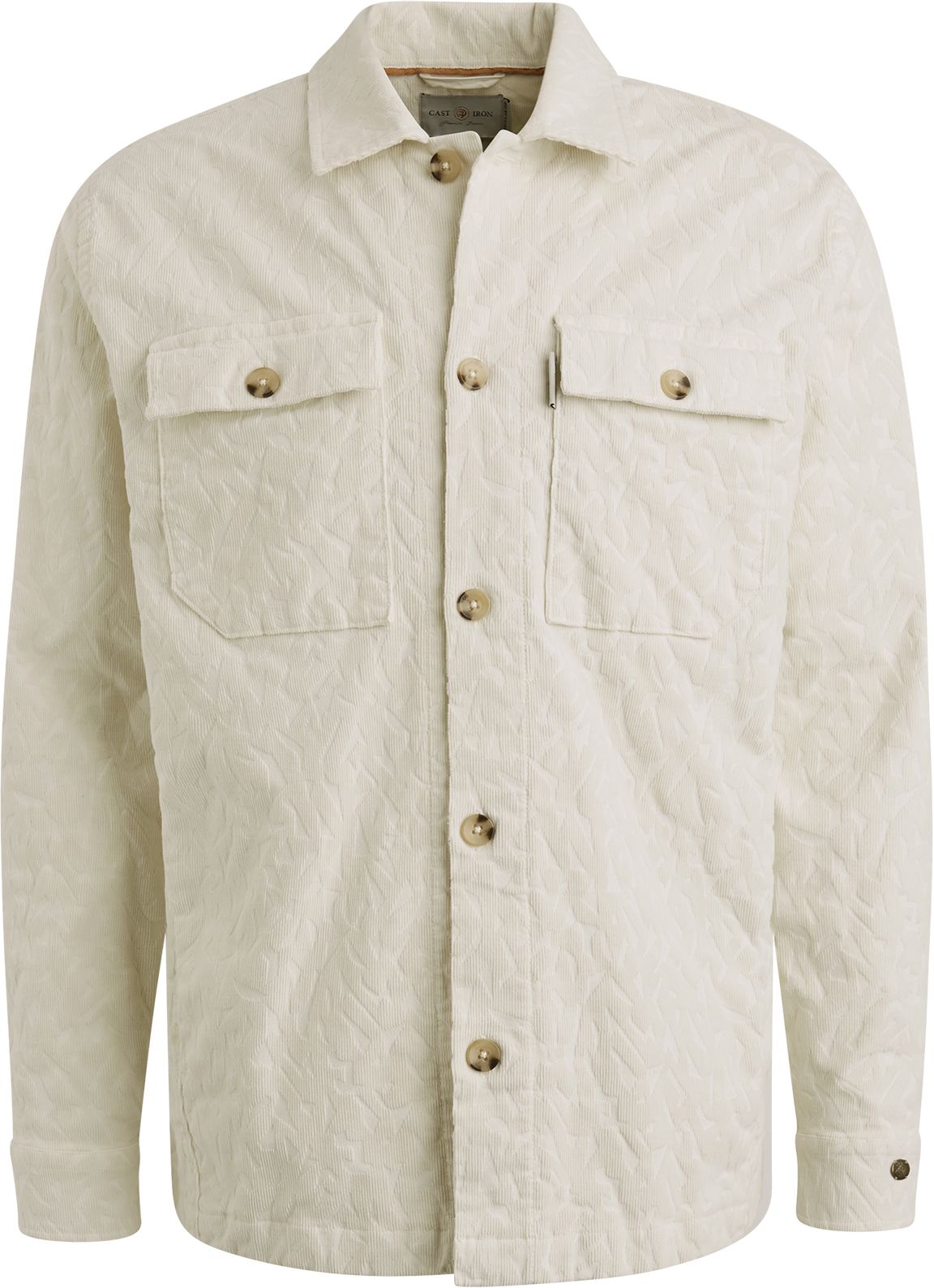Cast Iron Hemdjacke Corduroy Ecru kaufen | Suitable