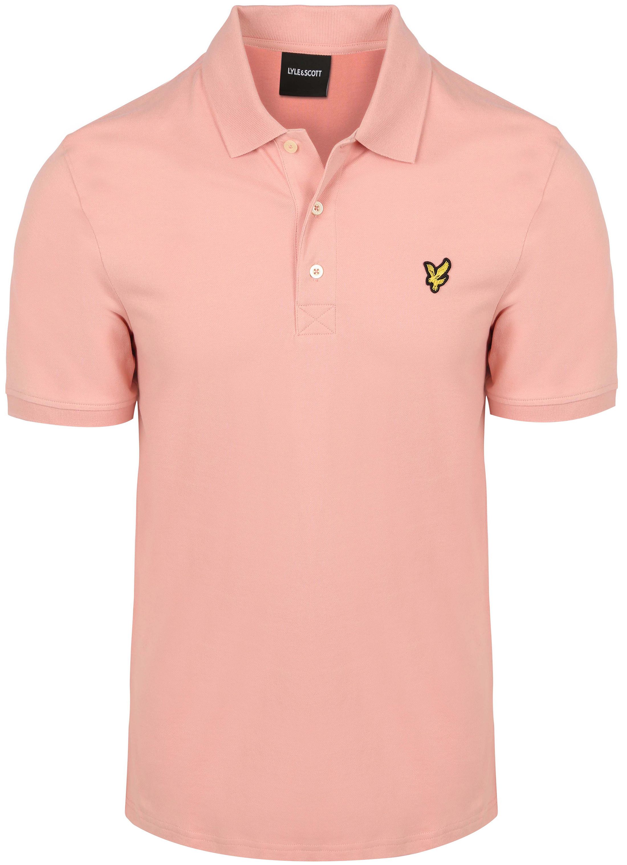 Køb Lyle and Scott Polo Grapefruit Pink  | Suitable