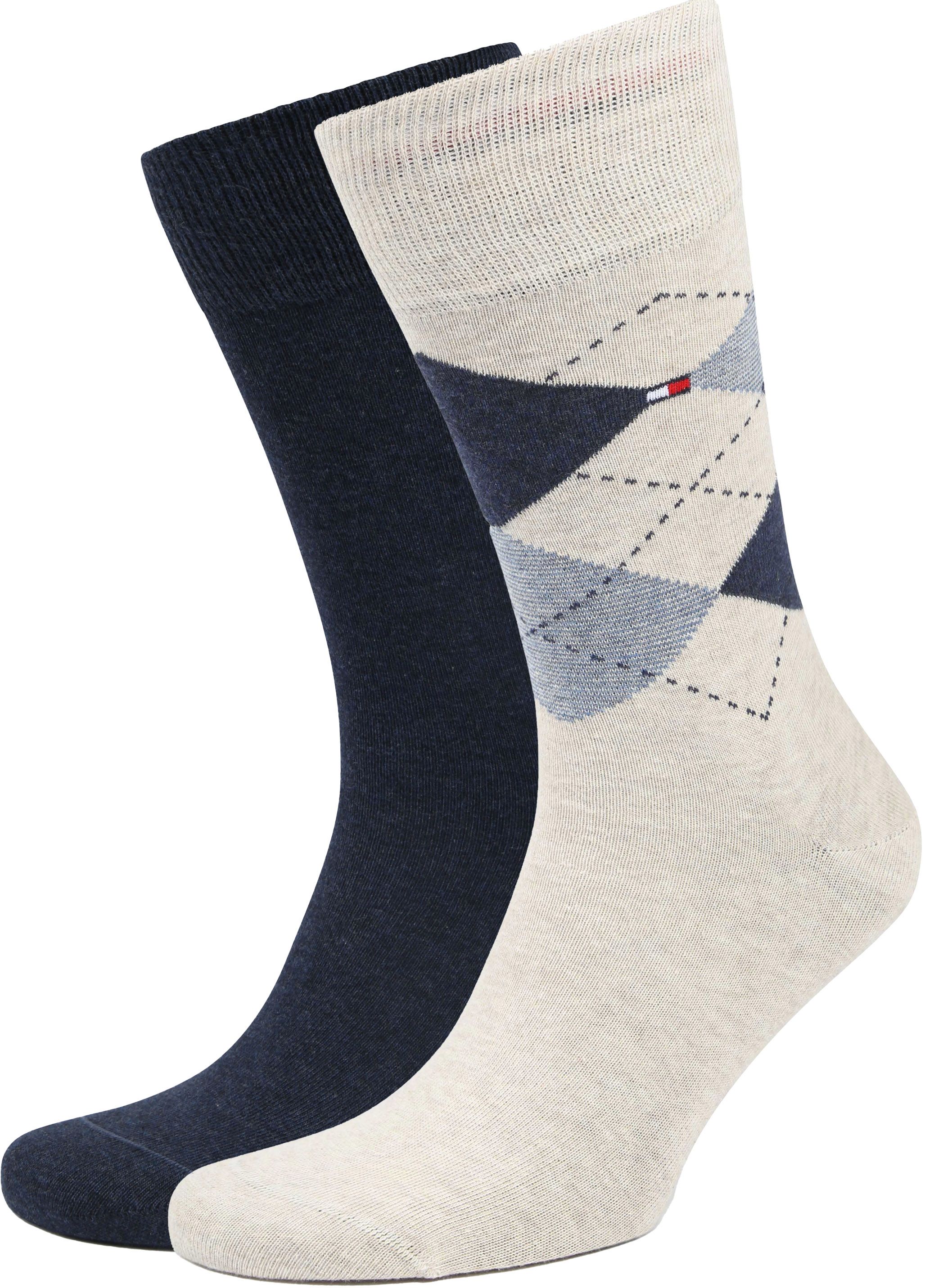Tommy Hilfiger skarpety Niebieski 100001495-050-050 