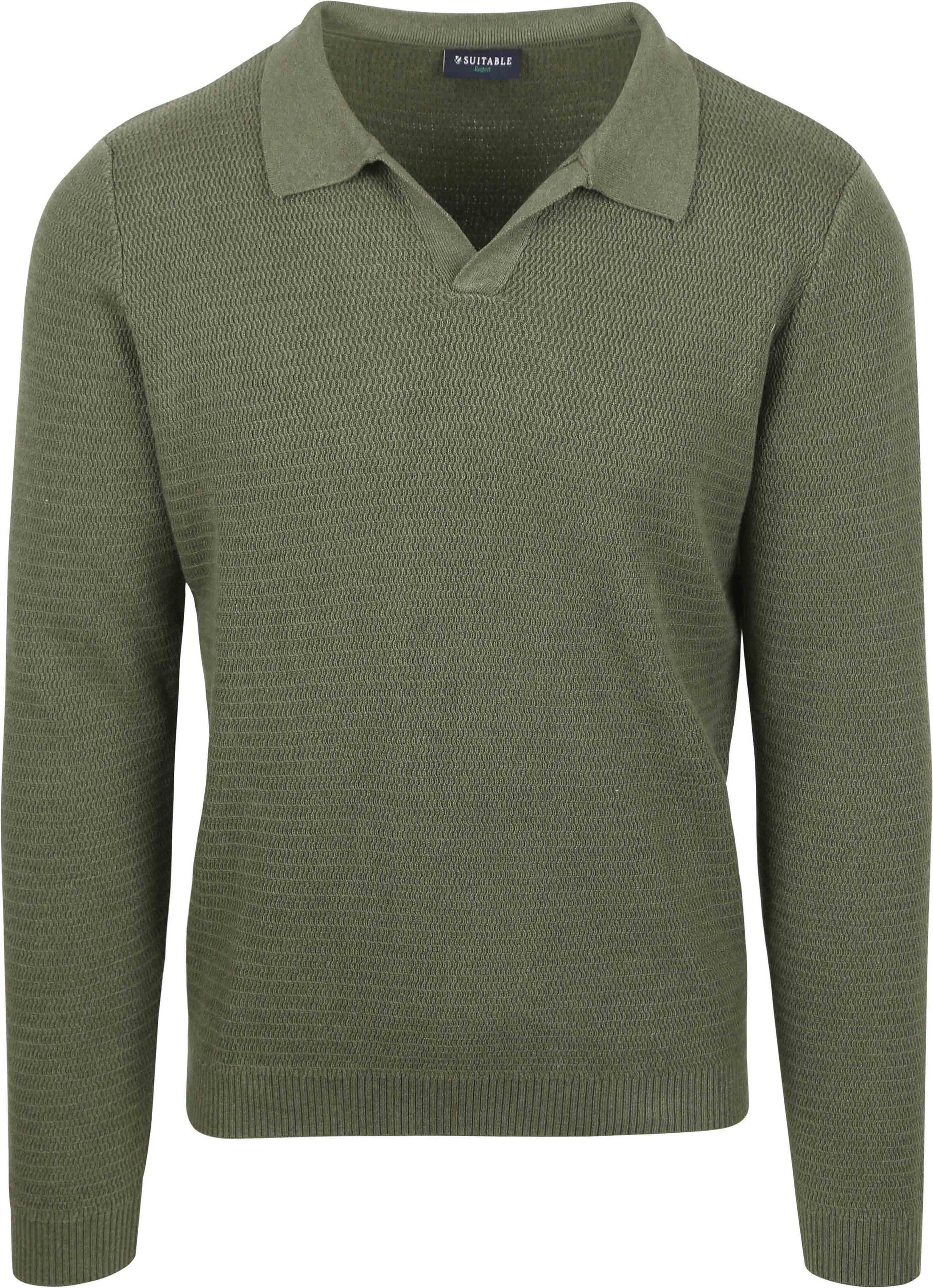 Suitable Maglione Verde RSP-25-STRUCRIVA-GR 