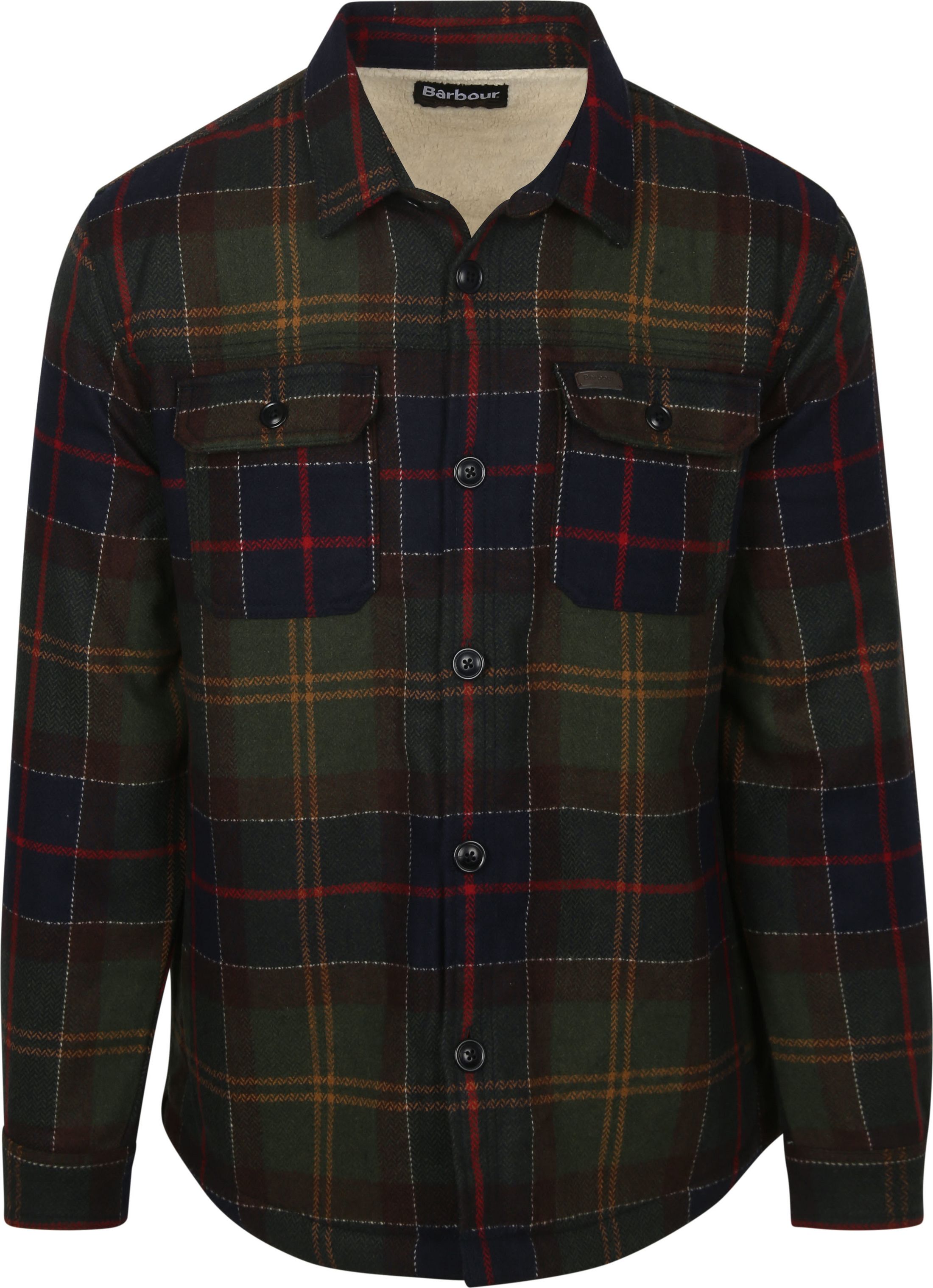 Barbour Surchemise Wool Blend Plaid Willberry Olive MOS0396-TN11 commander en ligne | Suitable