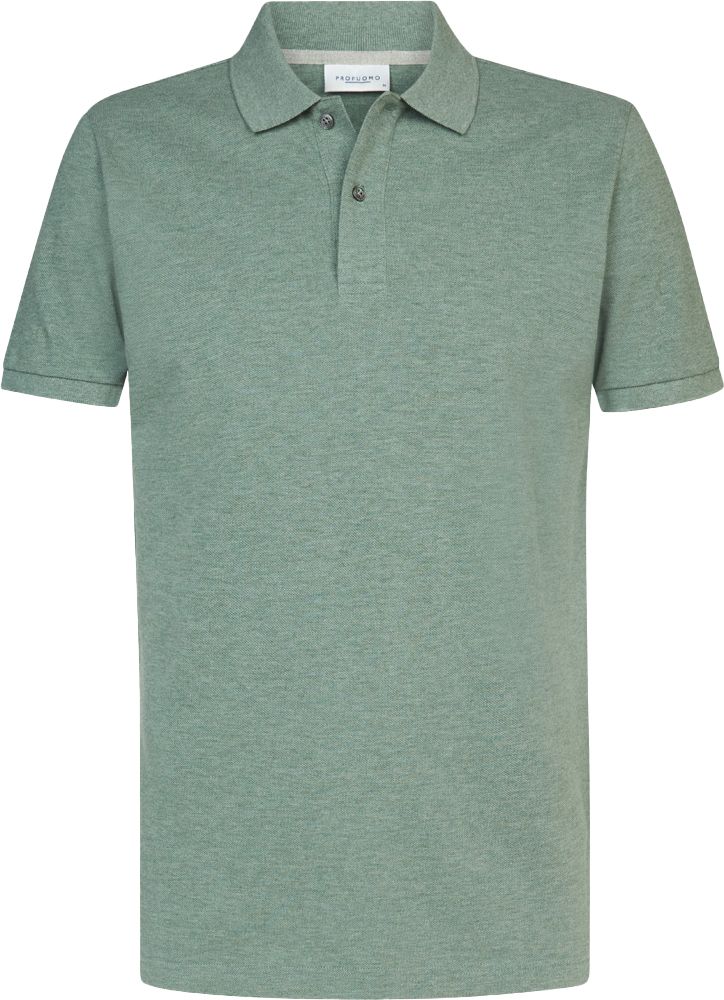 Profuomo Polo Piqué Vert commander en ligne | PPWD10019K-Z | Suitable Luxembourg