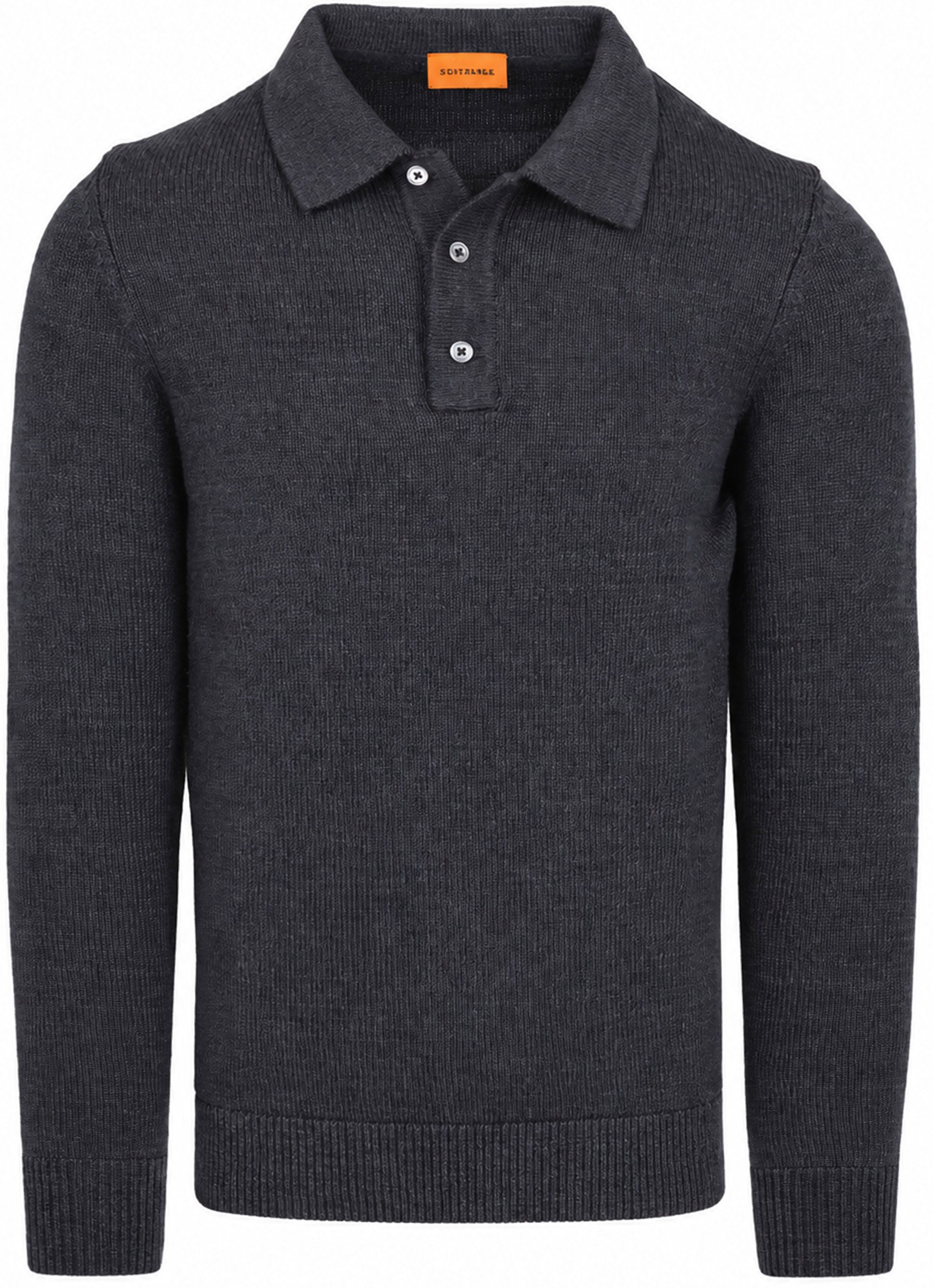 Suitable Button Longue Melange Navy polo shirt order online | PU-BUT-COTMEL-STBL-26.02 | Suitable Lithuania