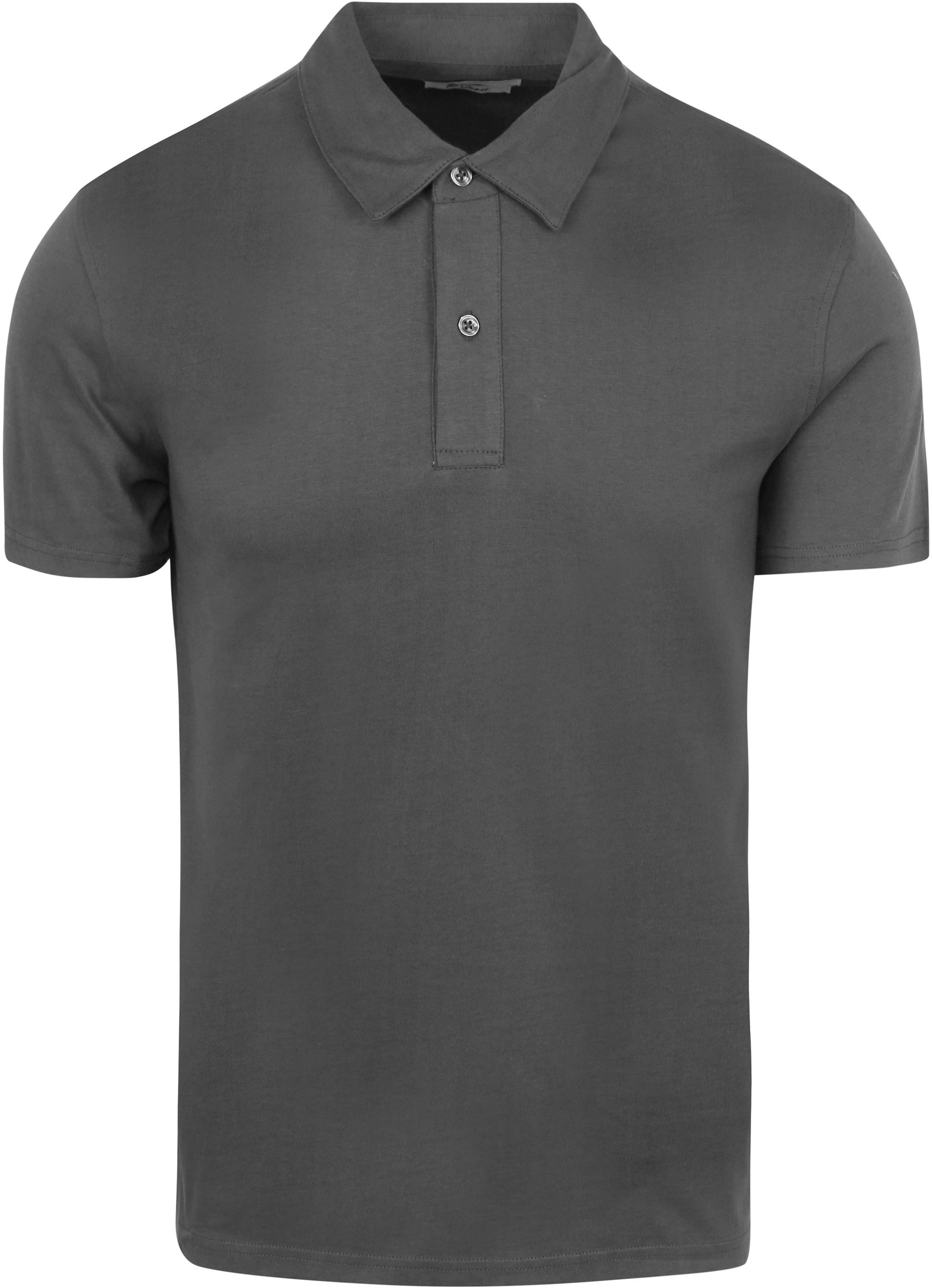 KING Essentials Polo Antracytowy KM111050002-C021T 