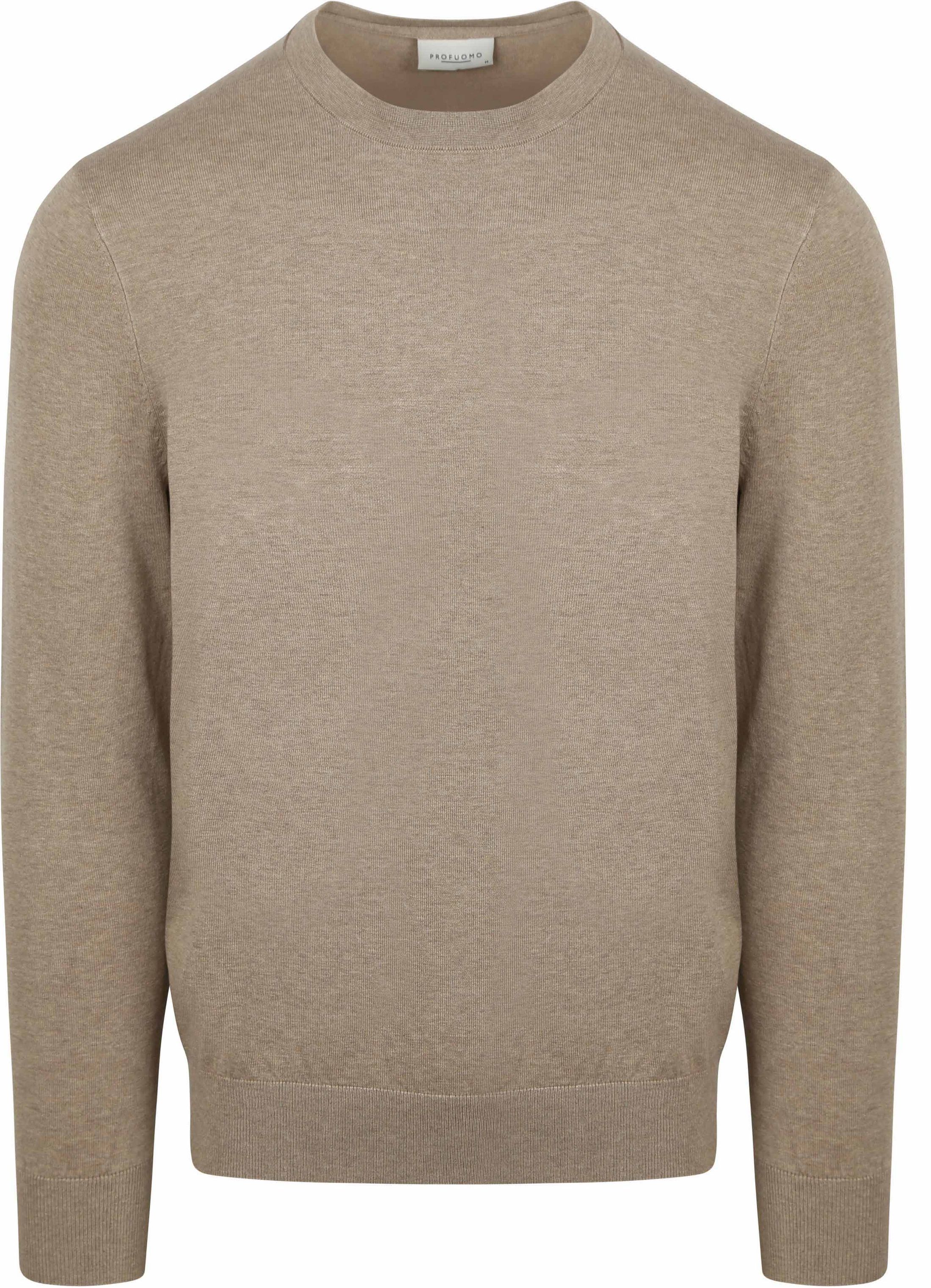 Profuomo Sweter Beżowy PP2J00008C-F 