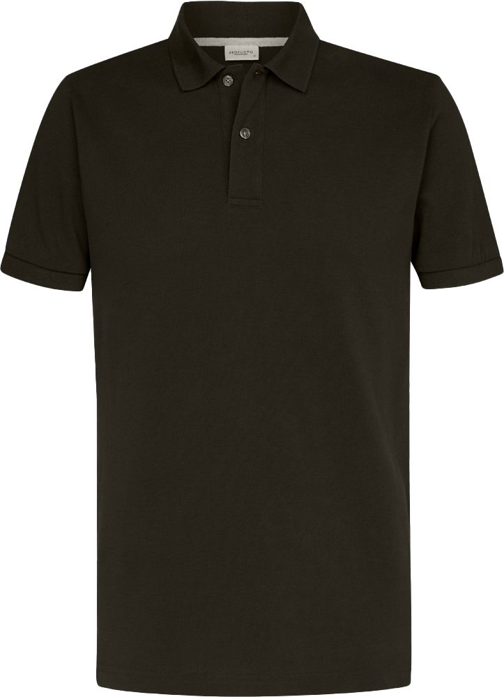 Profuomo PiquÃ© Poloshirt Army Green PPWD10019L-6
