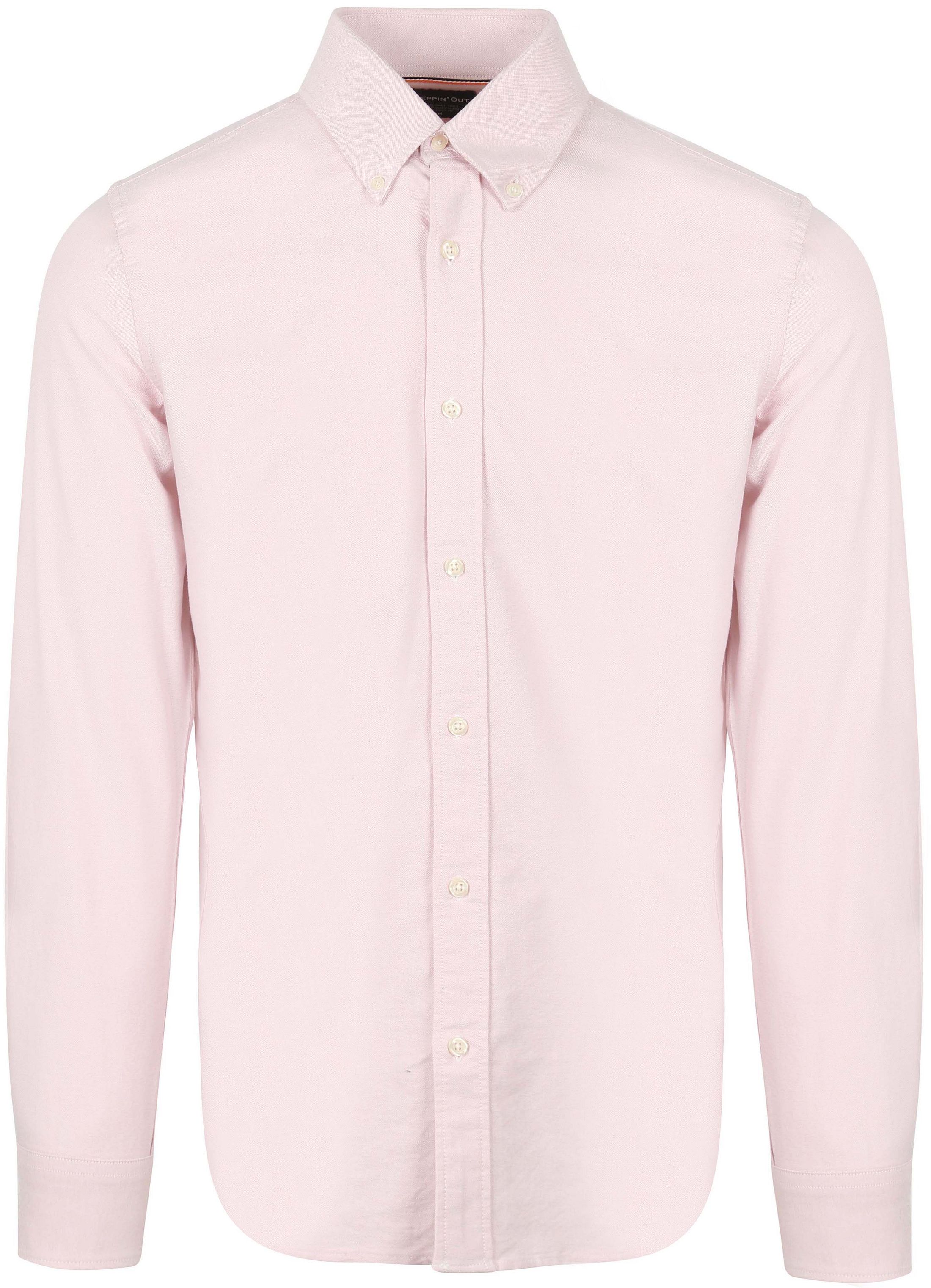 Steppin' Out Shirt Oxford Pink order online | SH-OXF-STEP-24.07 | Suitable Liechtenstein
