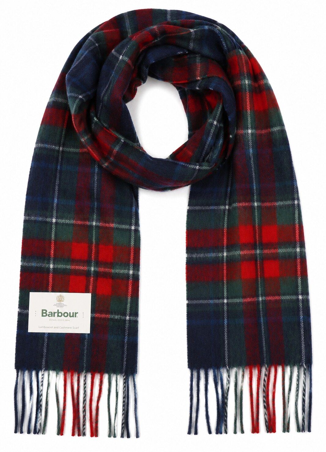 Barbour Sciarpa Blu USC0137-NY98 