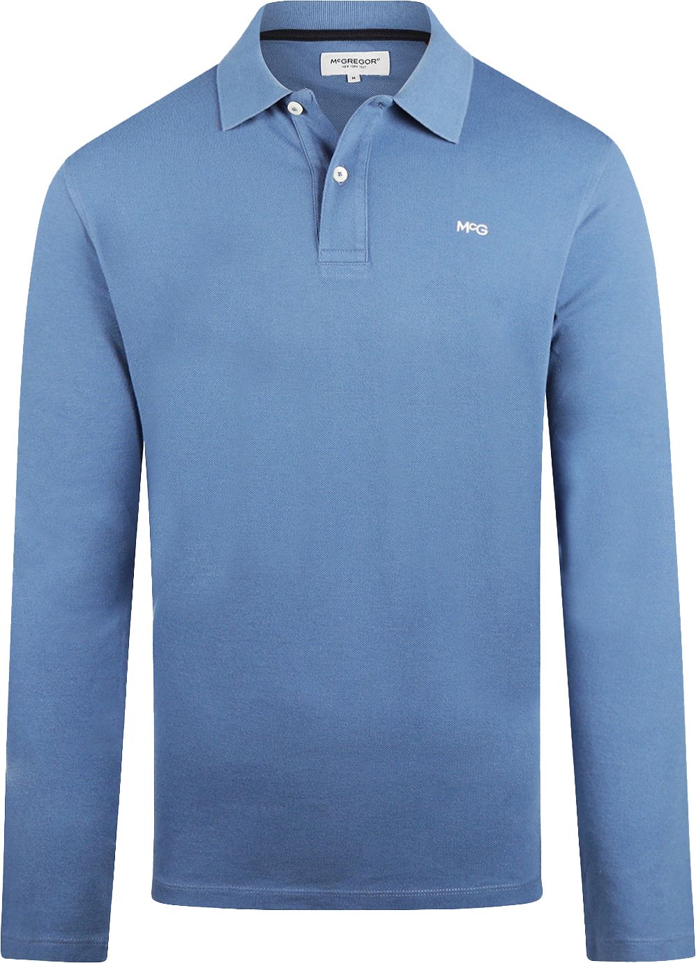 McGregor Long Sleeve Polo Shirt Faded Blue MM242.9003.01-2008 order online | Suitable