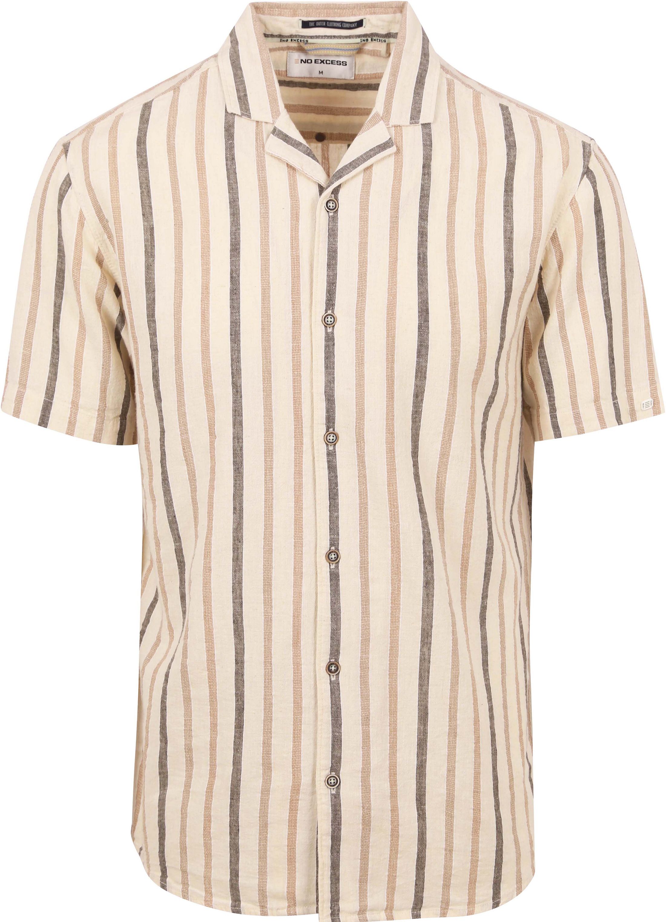 No Excess Short Sleeve Chemise De Lin Ecru commander en ligne | 24440451-122 | Suitable Luxembourg