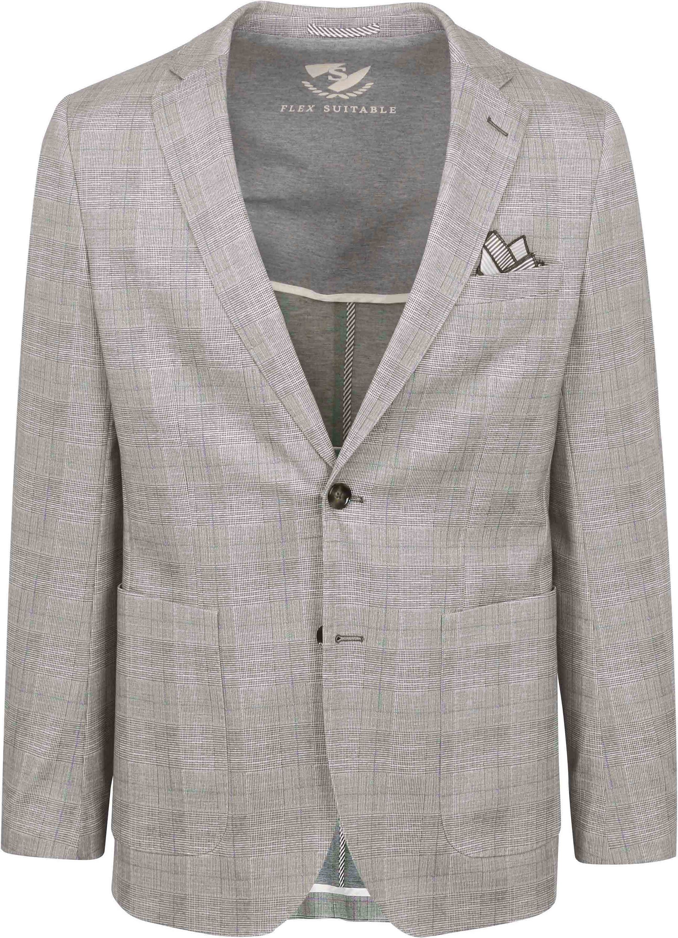 Suitable Eleganse med Trykk i Lysbrun SPE241038FA40ST-870