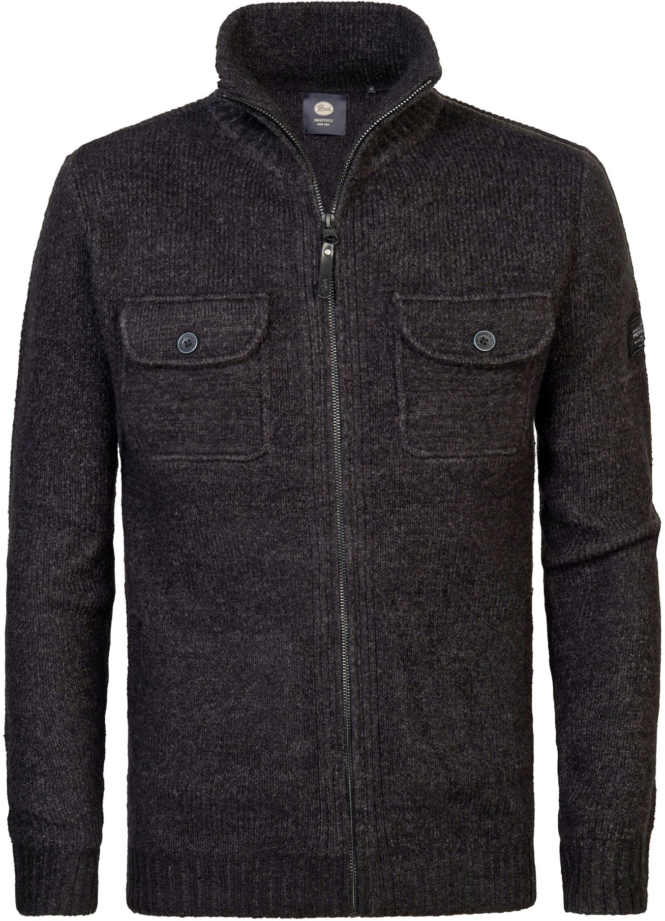 Petrol Strickjacke Sitka Schwarz M-3040-KWC218-9091 kaufen | Suitable