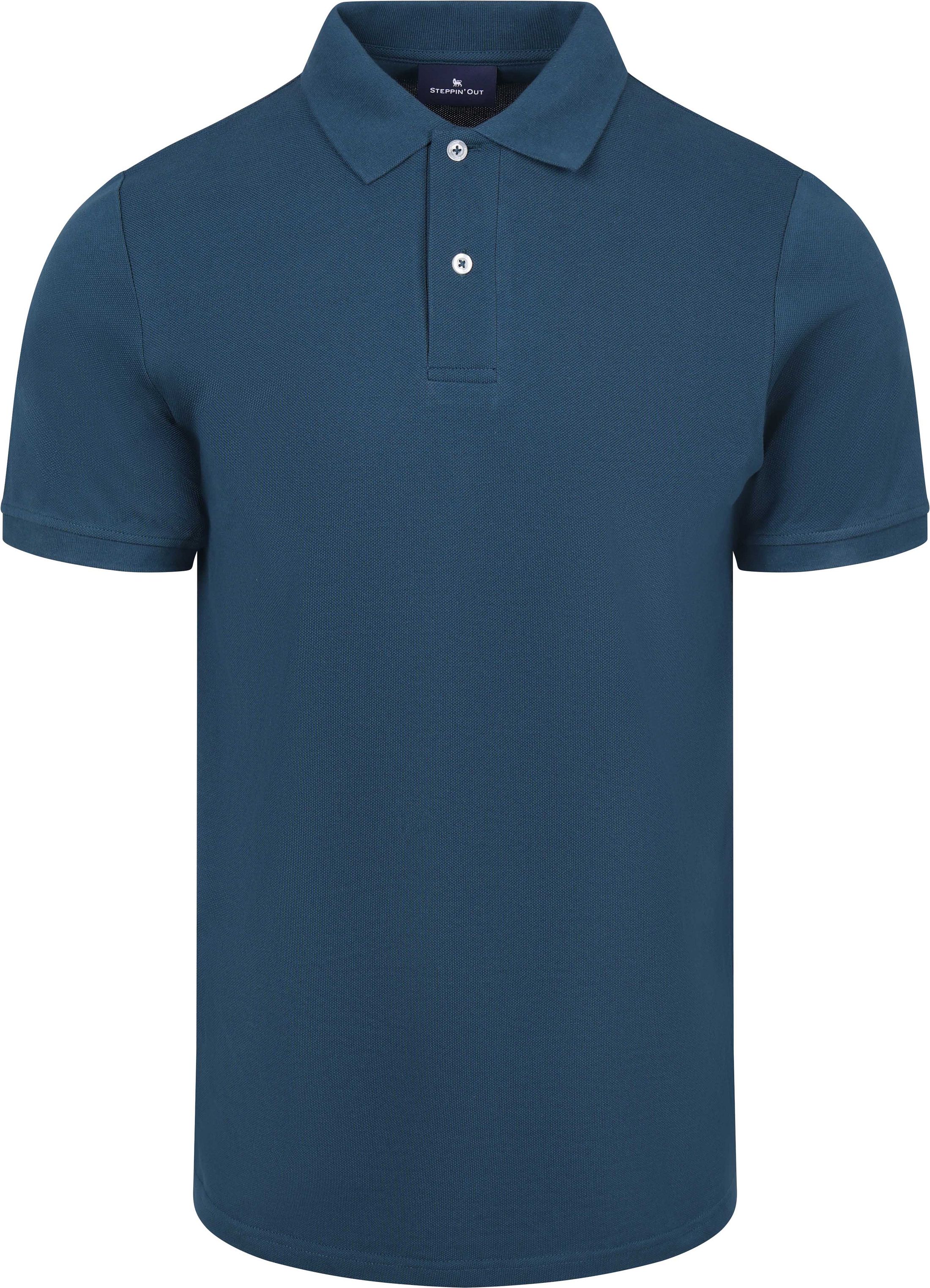 Steppin' Out Poloshirt Piqué Royalblau kaufen | Suitable