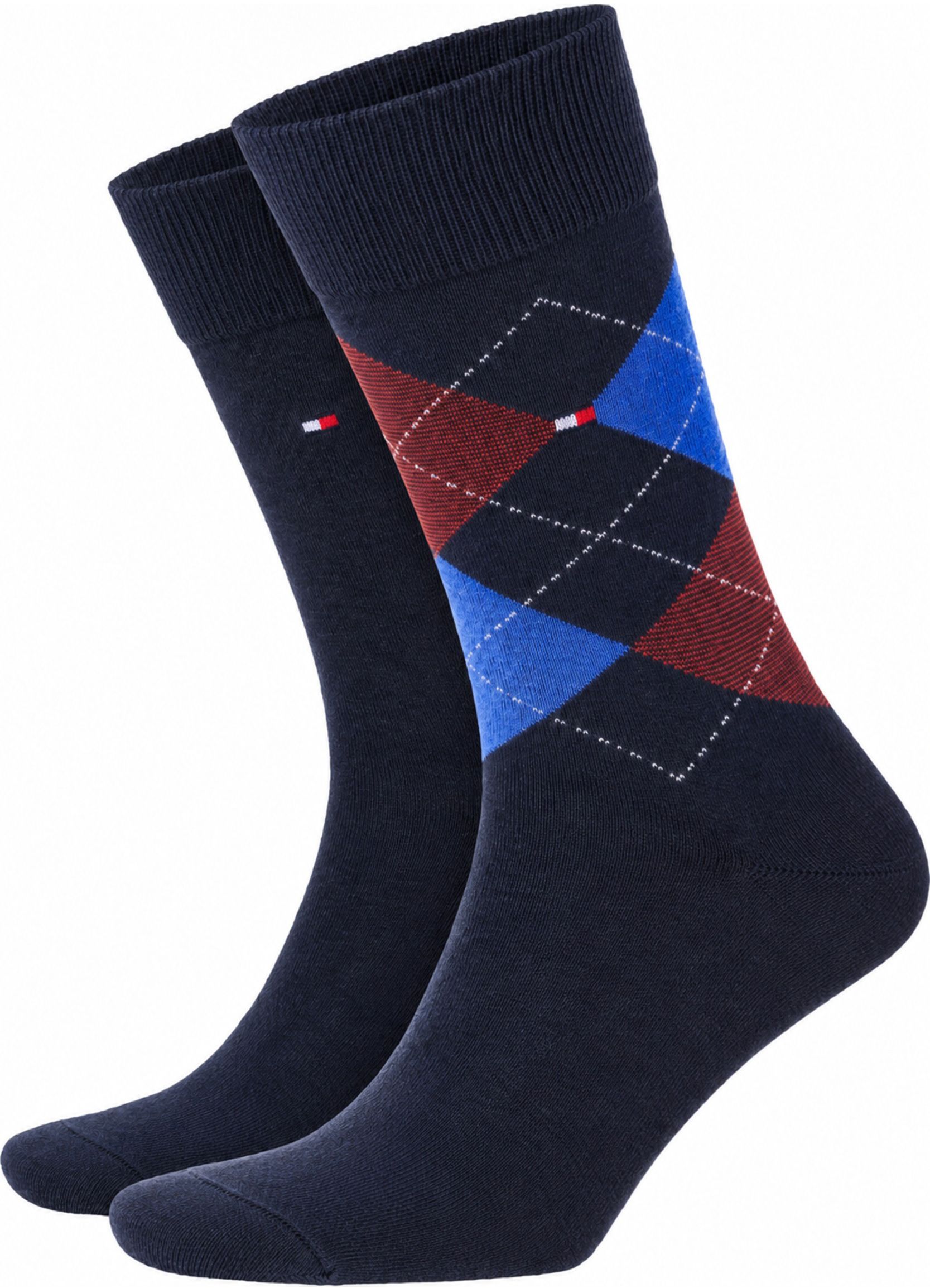 Køb Tommy Hilfiger 2-pak Sokker Navy 061 100001495-061 | Suitable