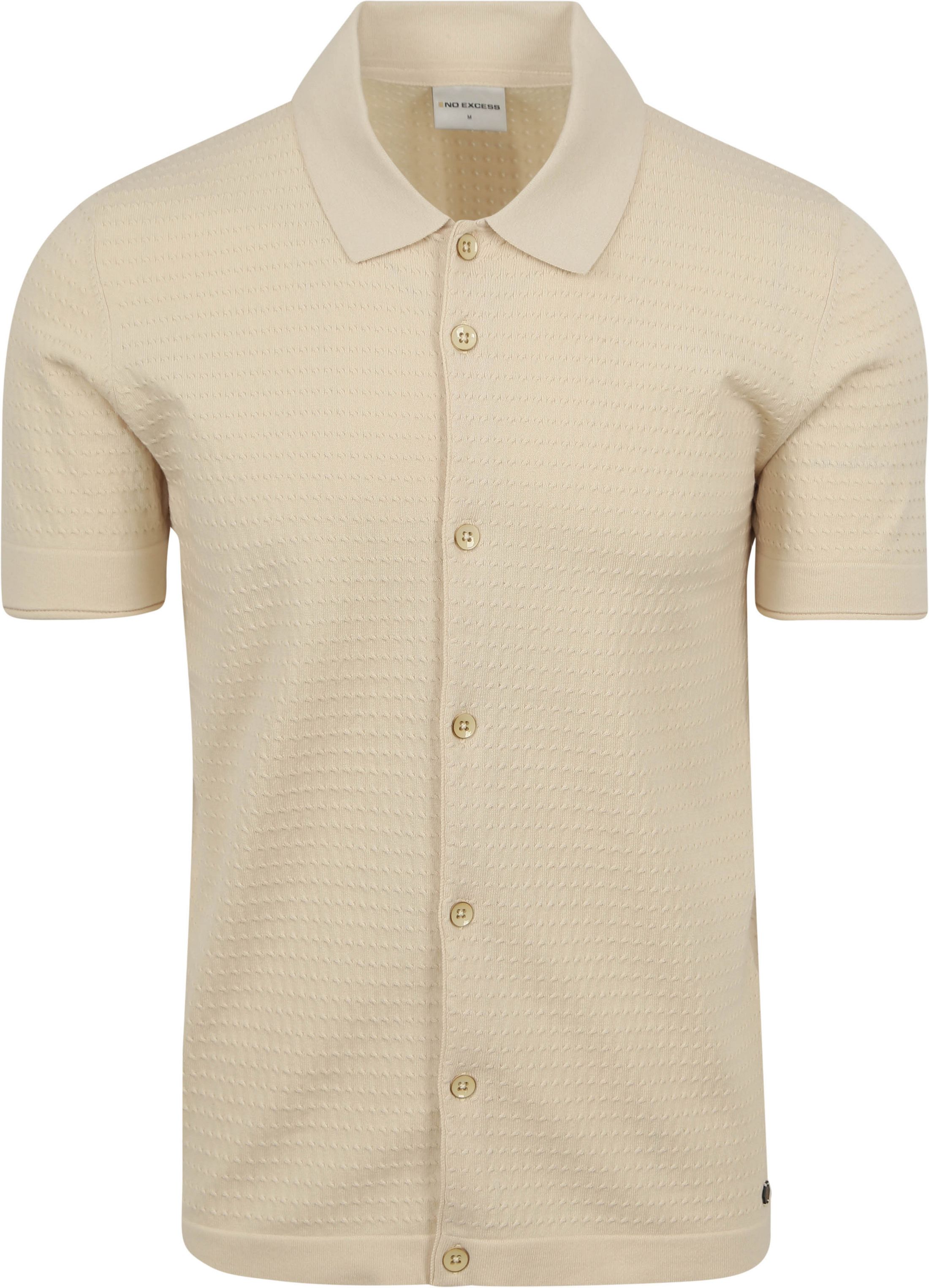 No Excess Shirt Structuur Ecru 23210249-016 kopen | Suitable