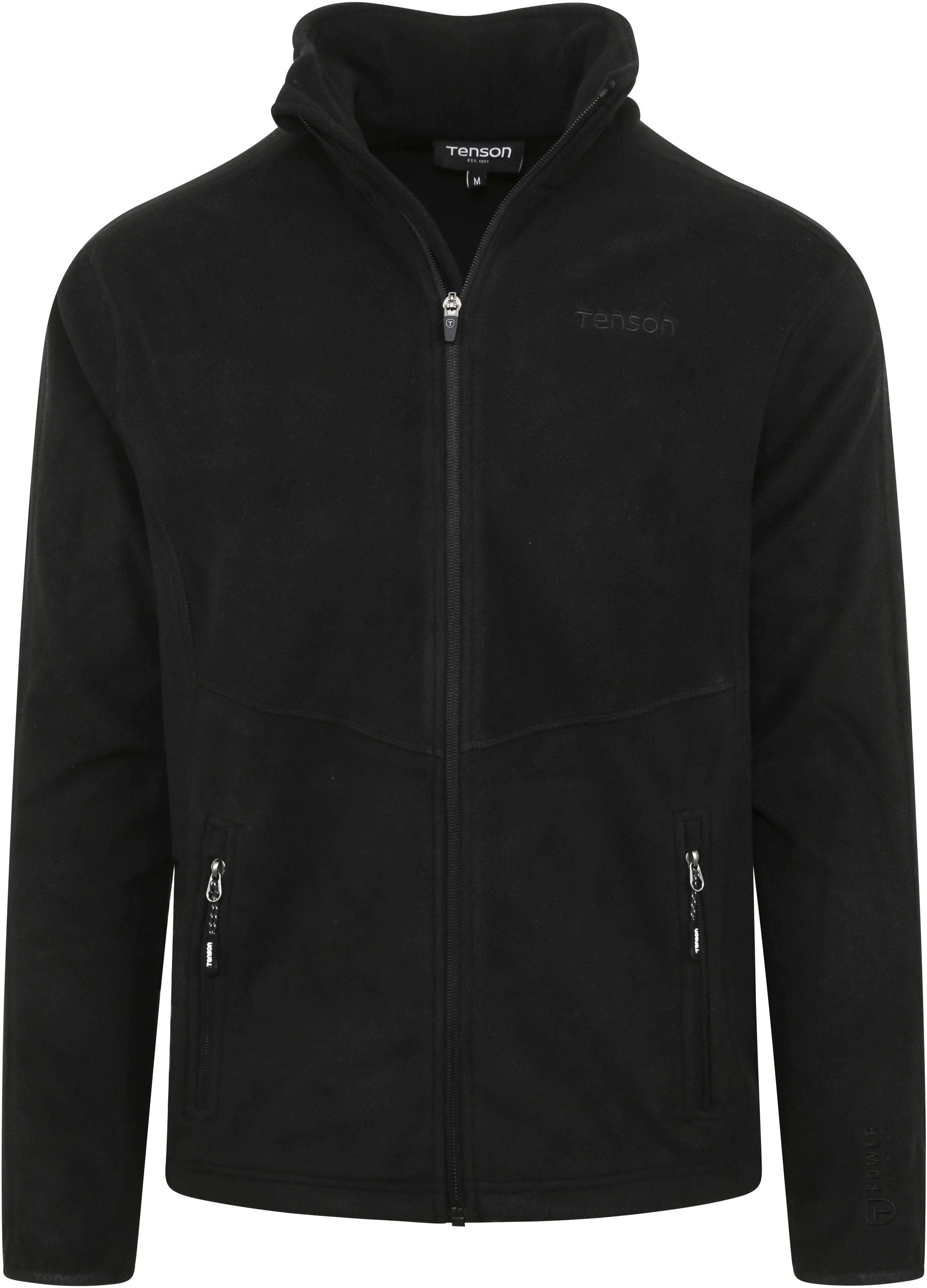 Tenson Miracle Fleece Jack Zwart 5016752-999 kopen | Suitable