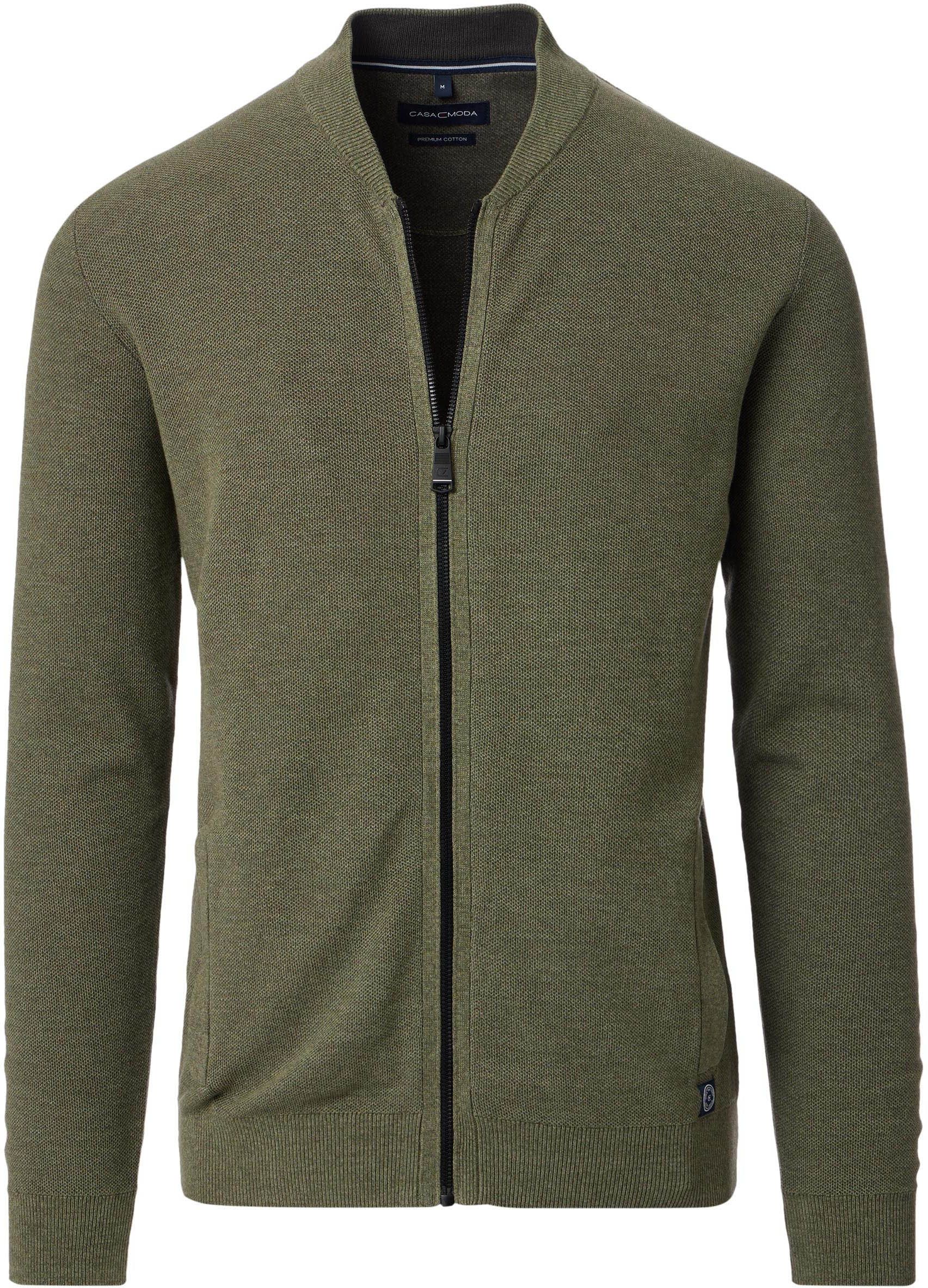 Casa Moda Lynlås Vest Grøn 413706000-335