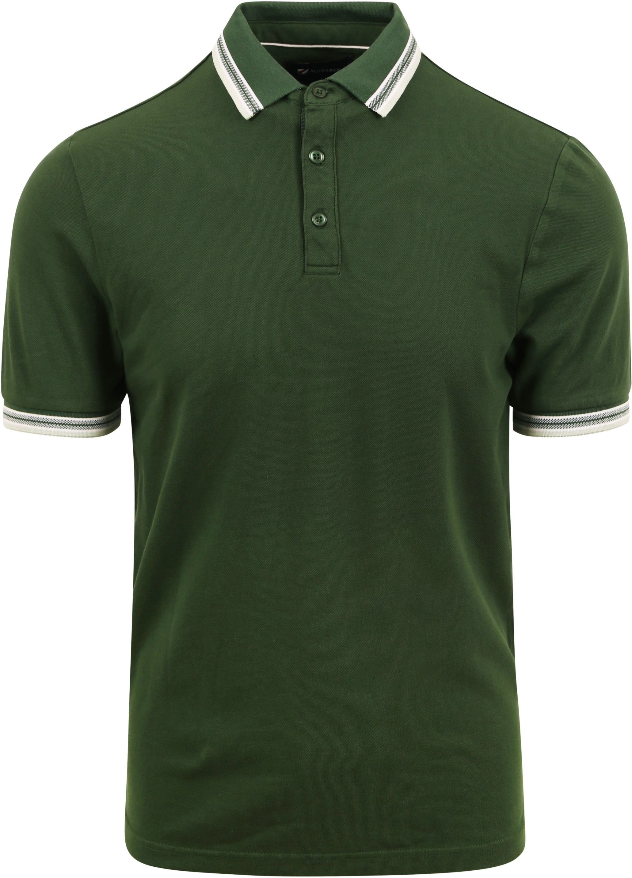 Suitable Kick Poloshirt Dunkelgrün SPE23108BR06ST-390 bottle green kaufen | Suitable