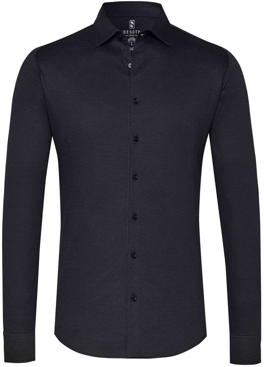Desoto Skjorte Kent Sort 97028-3-900