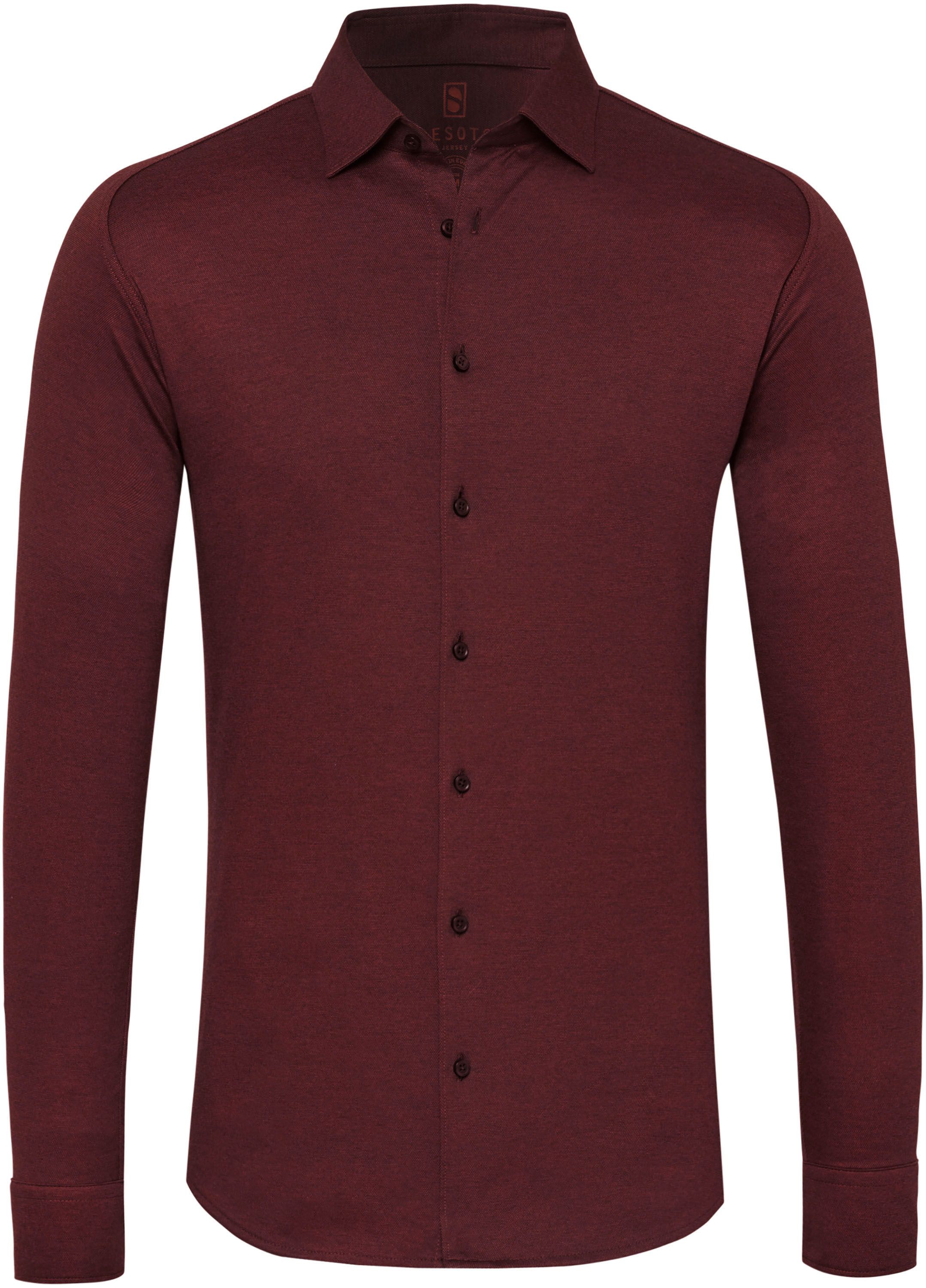 Desoto Hemd Strijkvrij Modern Kent Donkerpaars 97028-3-402 kopen | Suitable