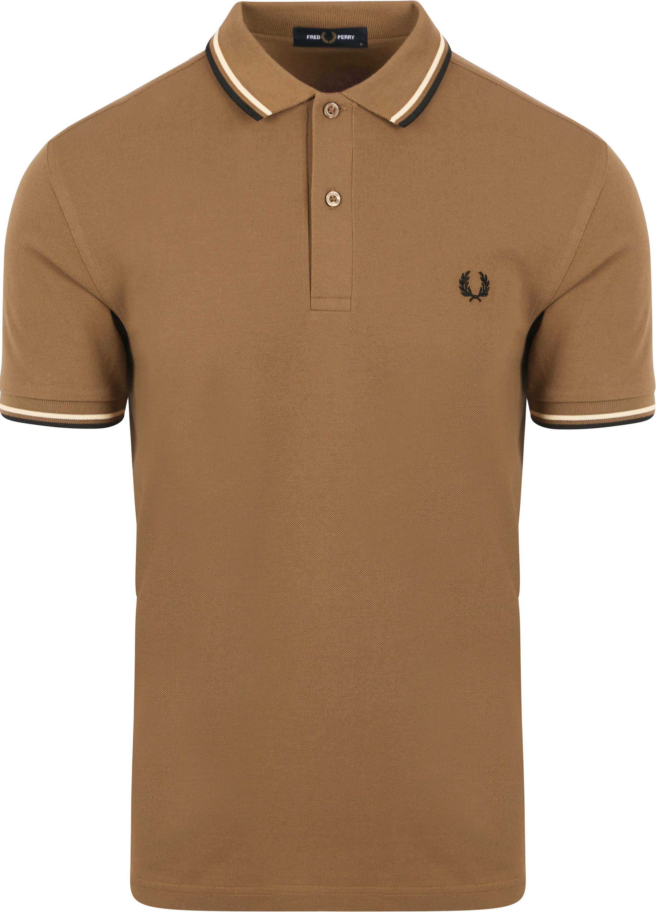 Fred Perry Polo Brązowy M3600-W60 