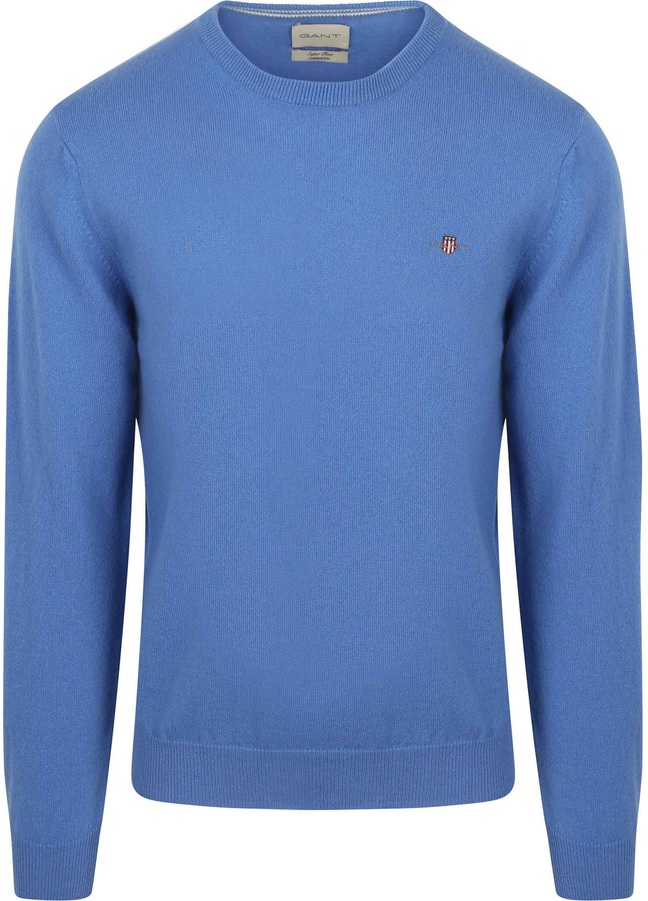 Gant Pullover Lambswool Mid Blue 87211-419 order online | Suitable